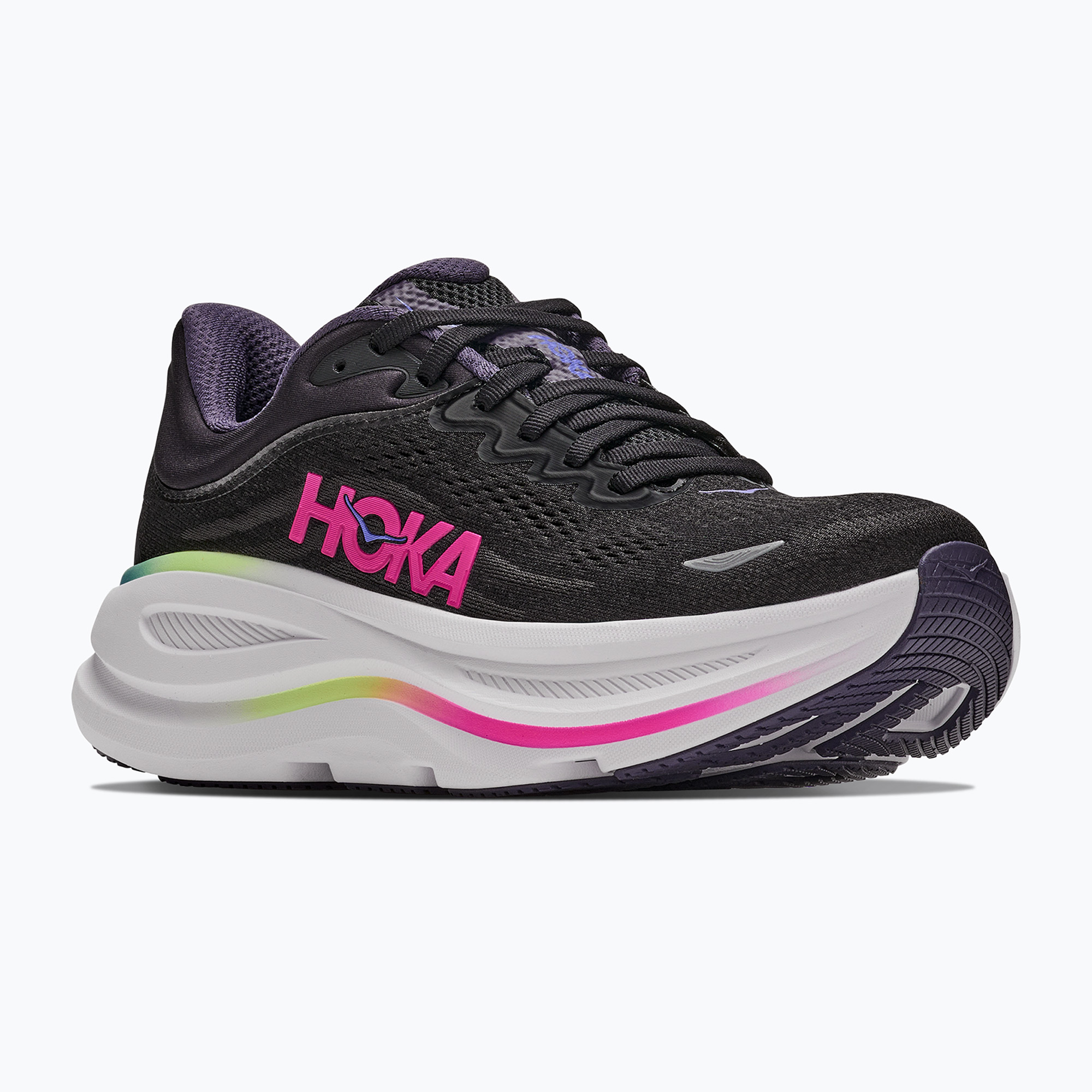 Дамски обувки за бягане HOKA Bondi 9 black/neon dragonfruit