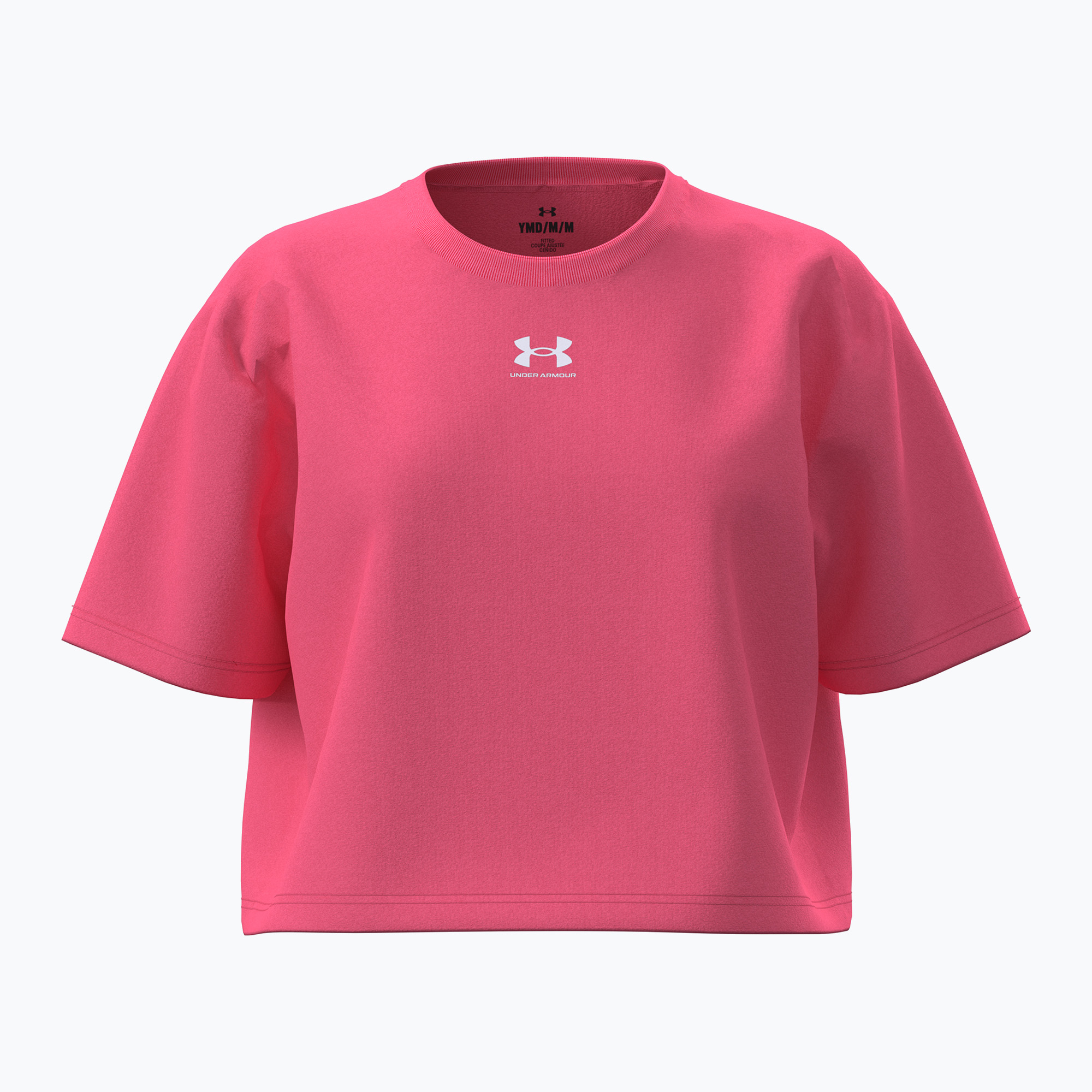 Детска тениска Under Armour Rival pink