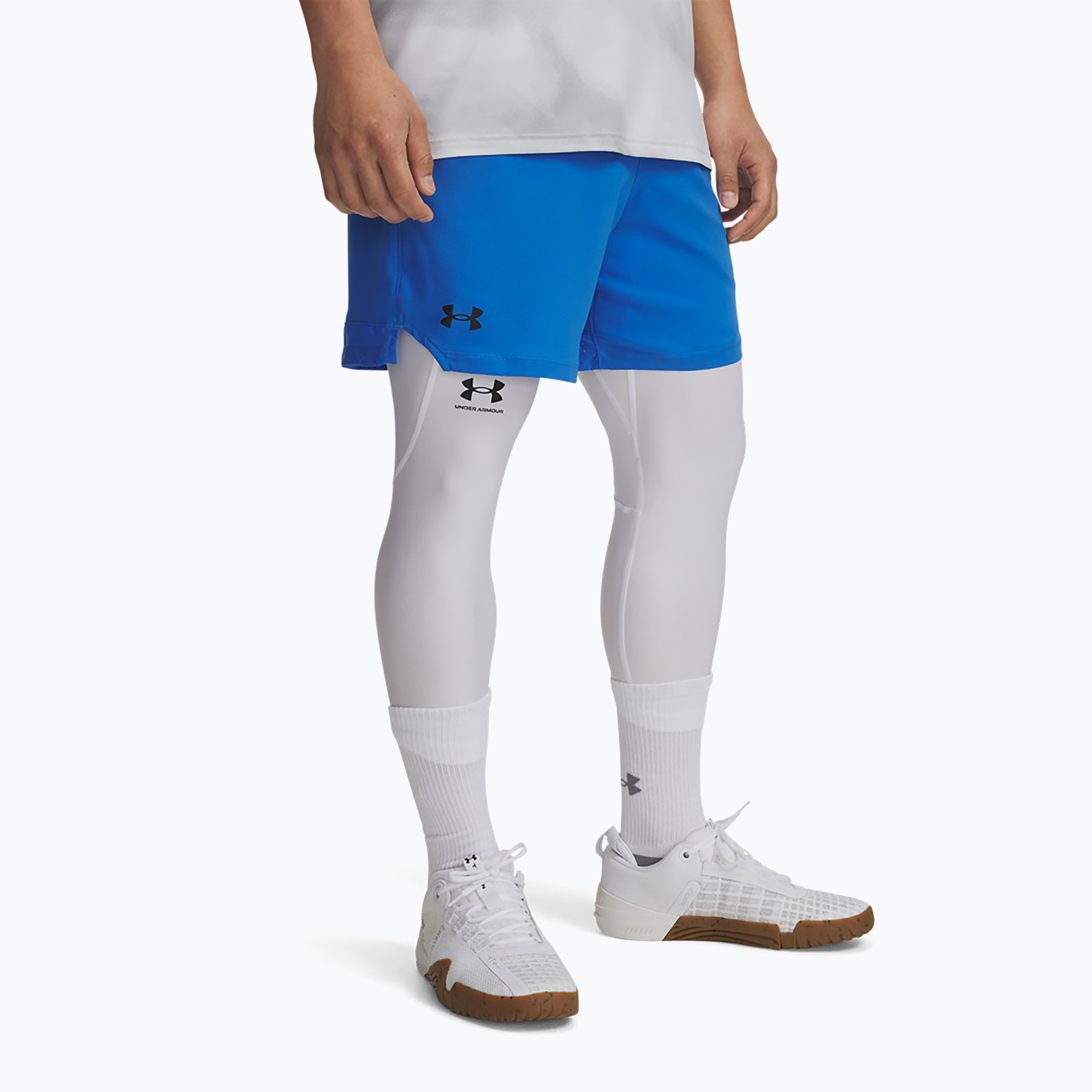 Spodenki treningowe męskie Under Armour UA Vanish Woven 6in blue atlantis/black 