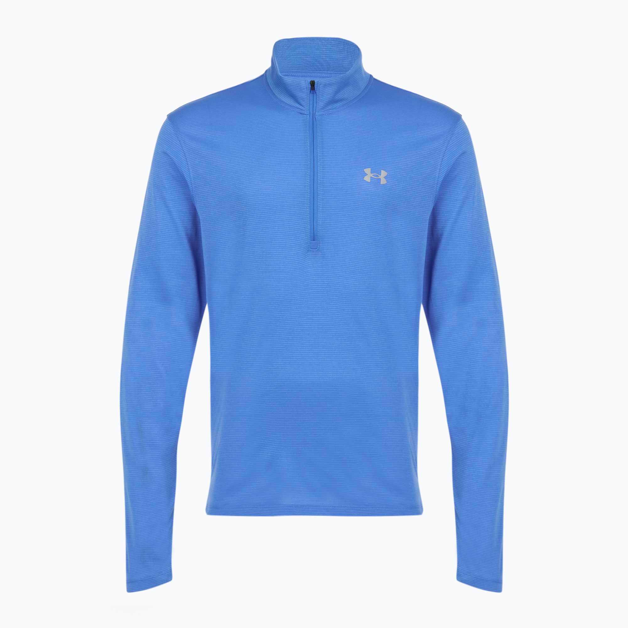 Bluza do biegania męska Under Armour Launch 1/4 Zip blue atlantis/reflective 