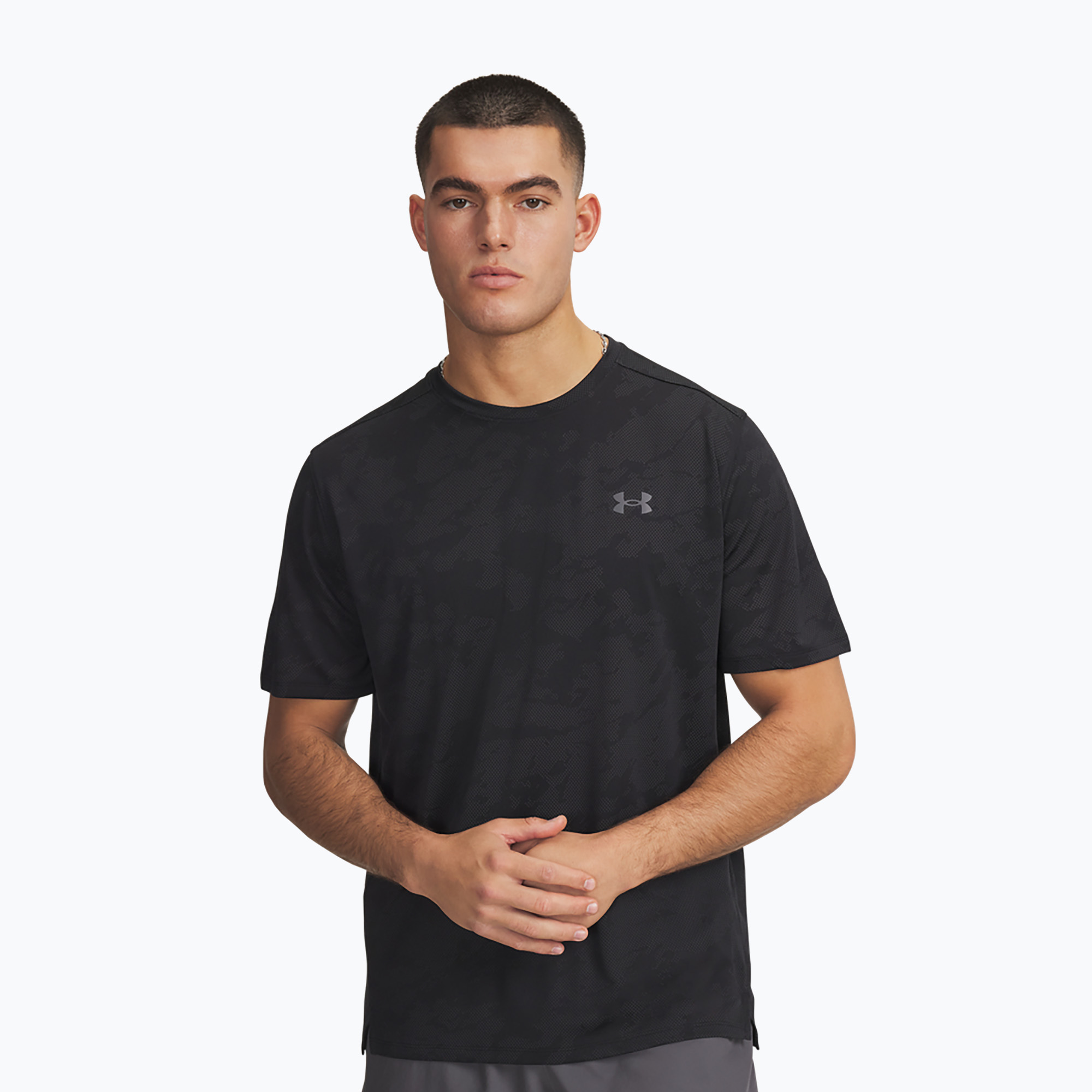 Мъжка тениска за тренировка Under Armour Tech Vent Jcqrd black/anthracite/castlerock