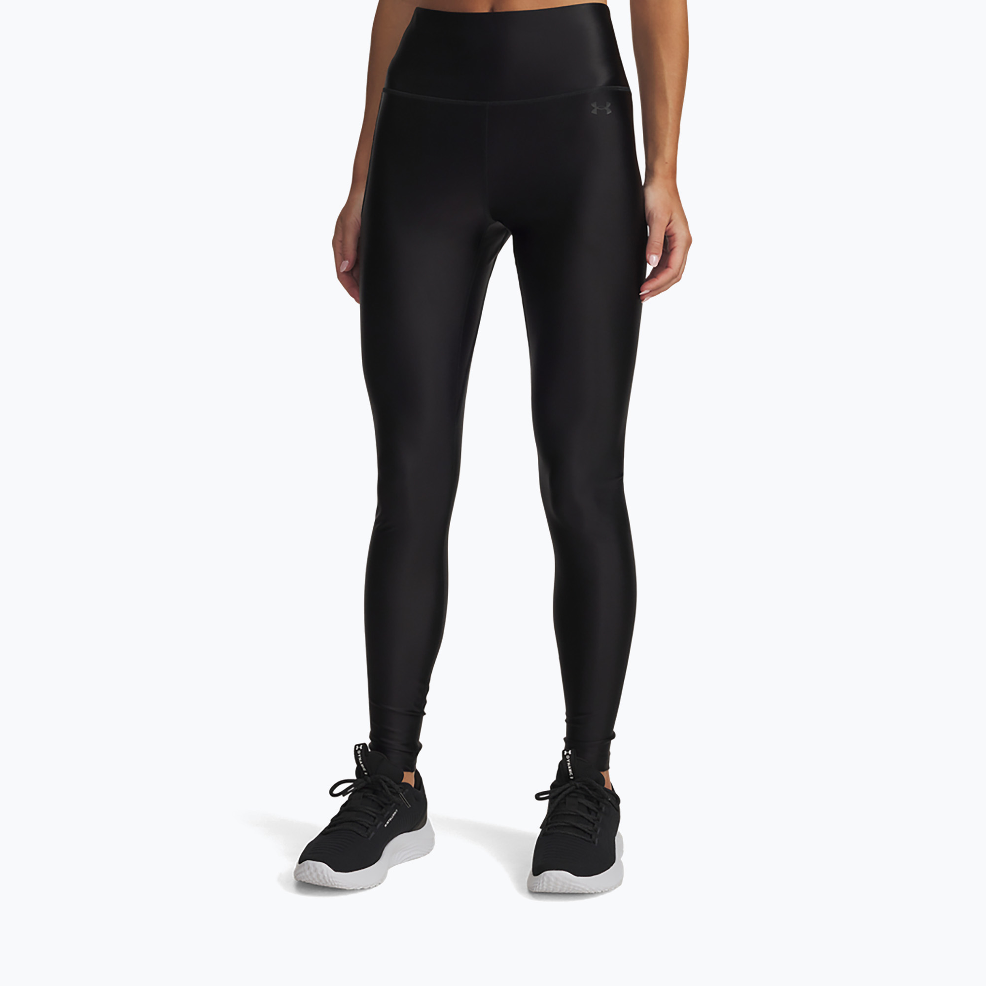 Legginsy treningowe damskie Under Armour Motion Shine Ankle black/jet gray 