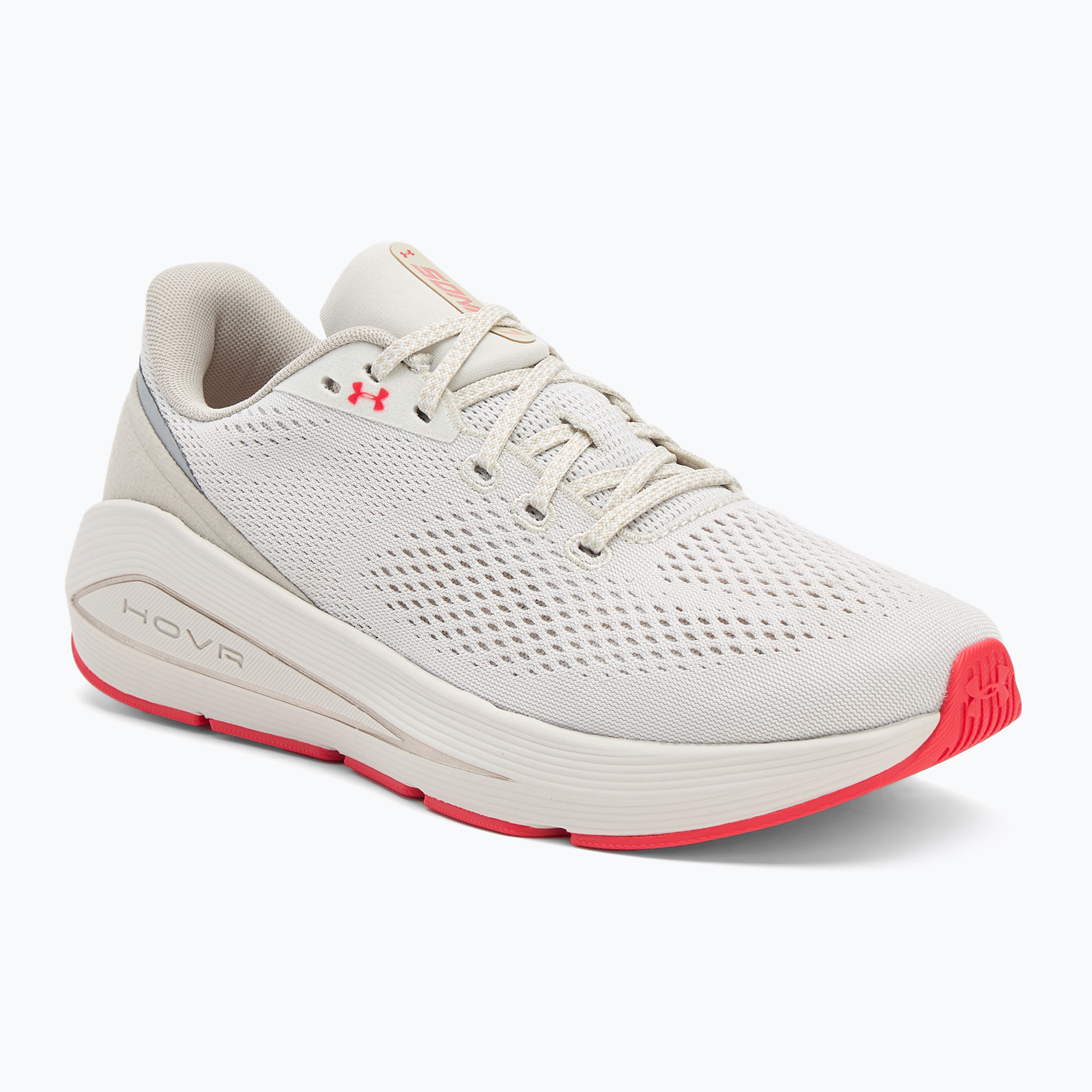 Buty do biegania damskie Under Armour Sonic 7 summit white/khaki base/racer red 