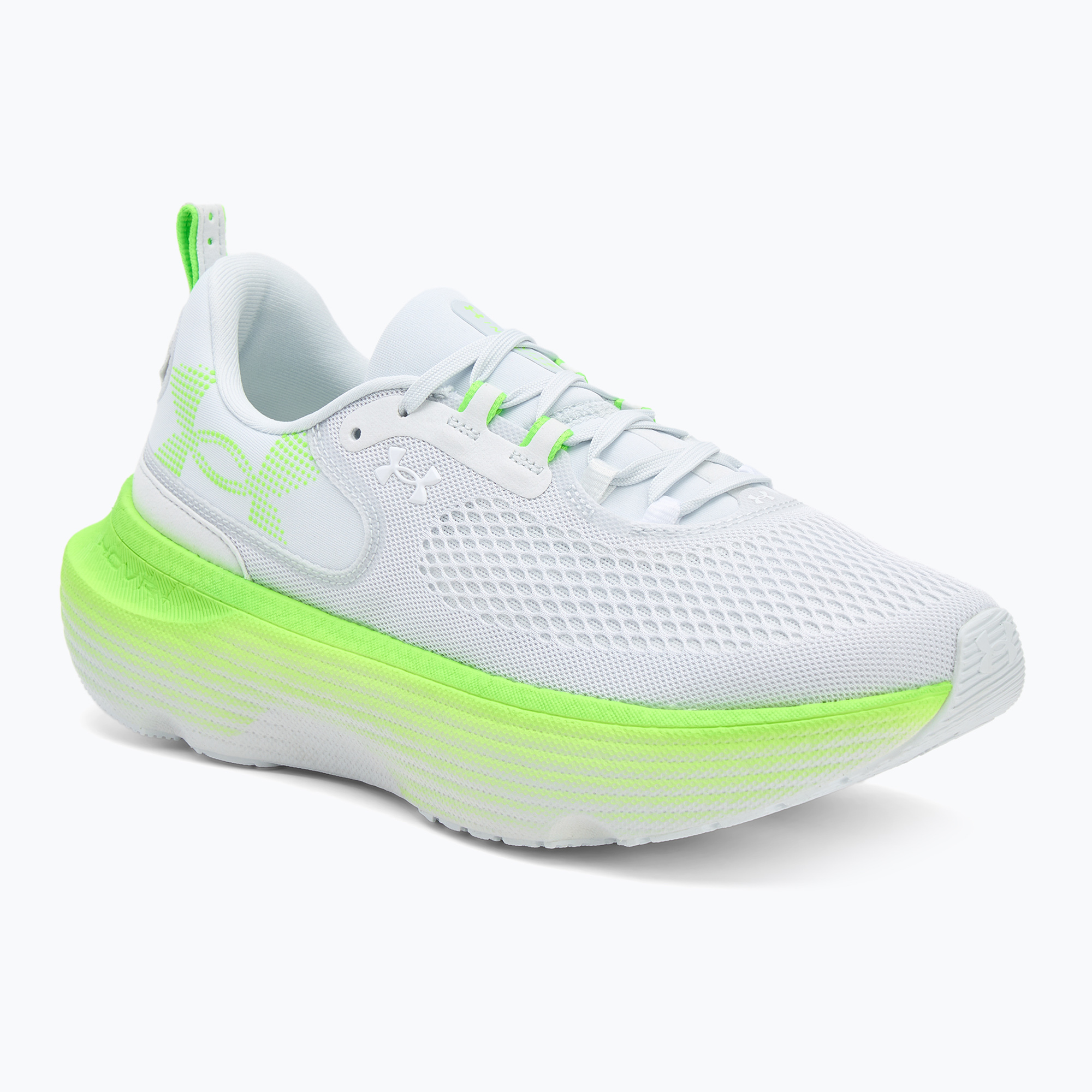 Scarpe da corsa da uomo Under Armour Infinite Elite 2 distant gray/hyper green/white (42.5 EU) (Infinite Elite 2 3028169-024)