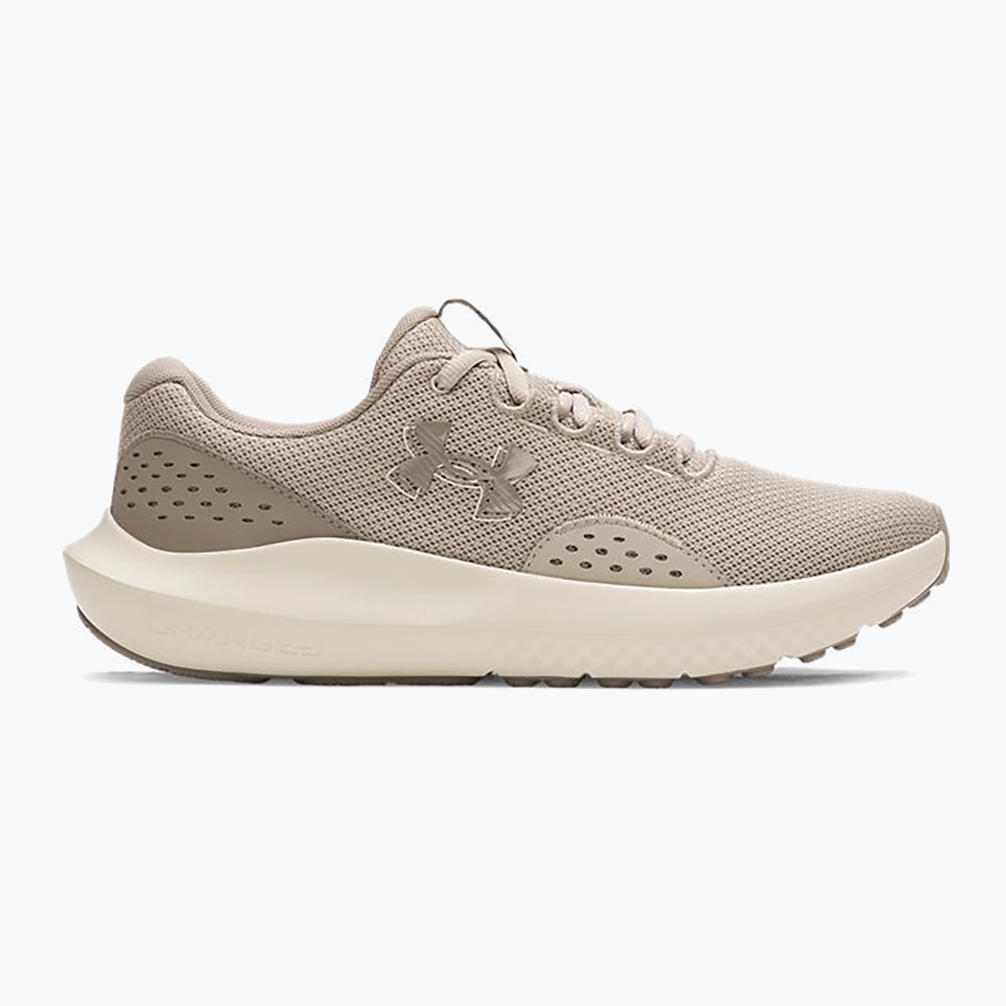 Buty do biegania męskie Under Armour Charged Surge 4 timberwolf taupe/taupe dusk/taupe dusk 