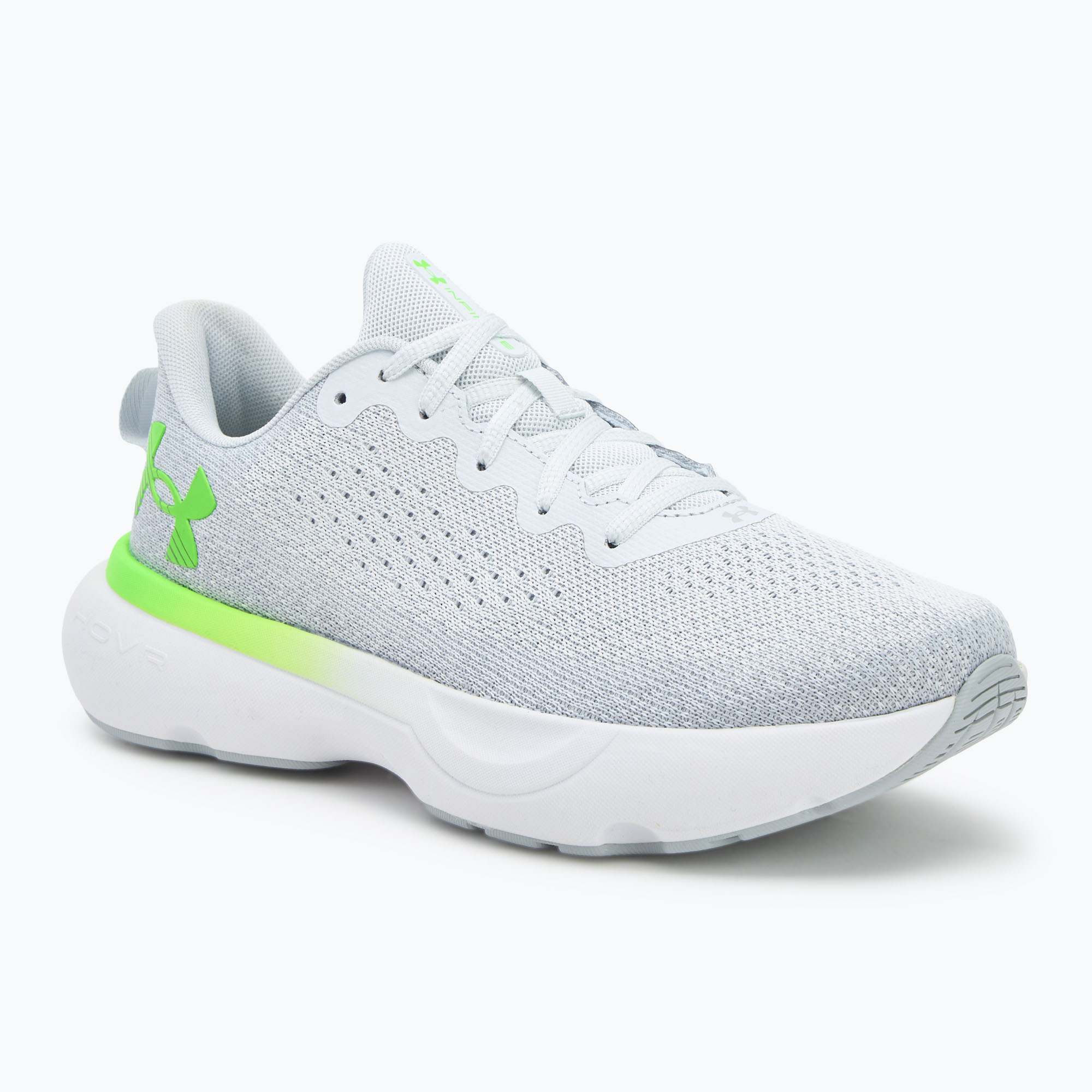 Buty do biegania męskie Under Armour Infinite distant gray/halo gray/hyper green 