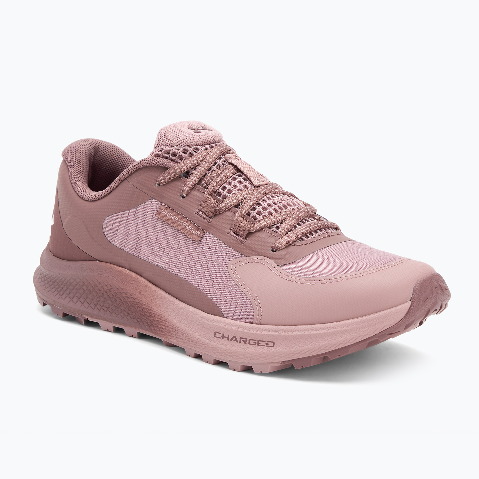 Buty do biegania damskie Under Armour Charged Bandit Trail 3 tourmaline pink/maroon mist/tourmaline pink 