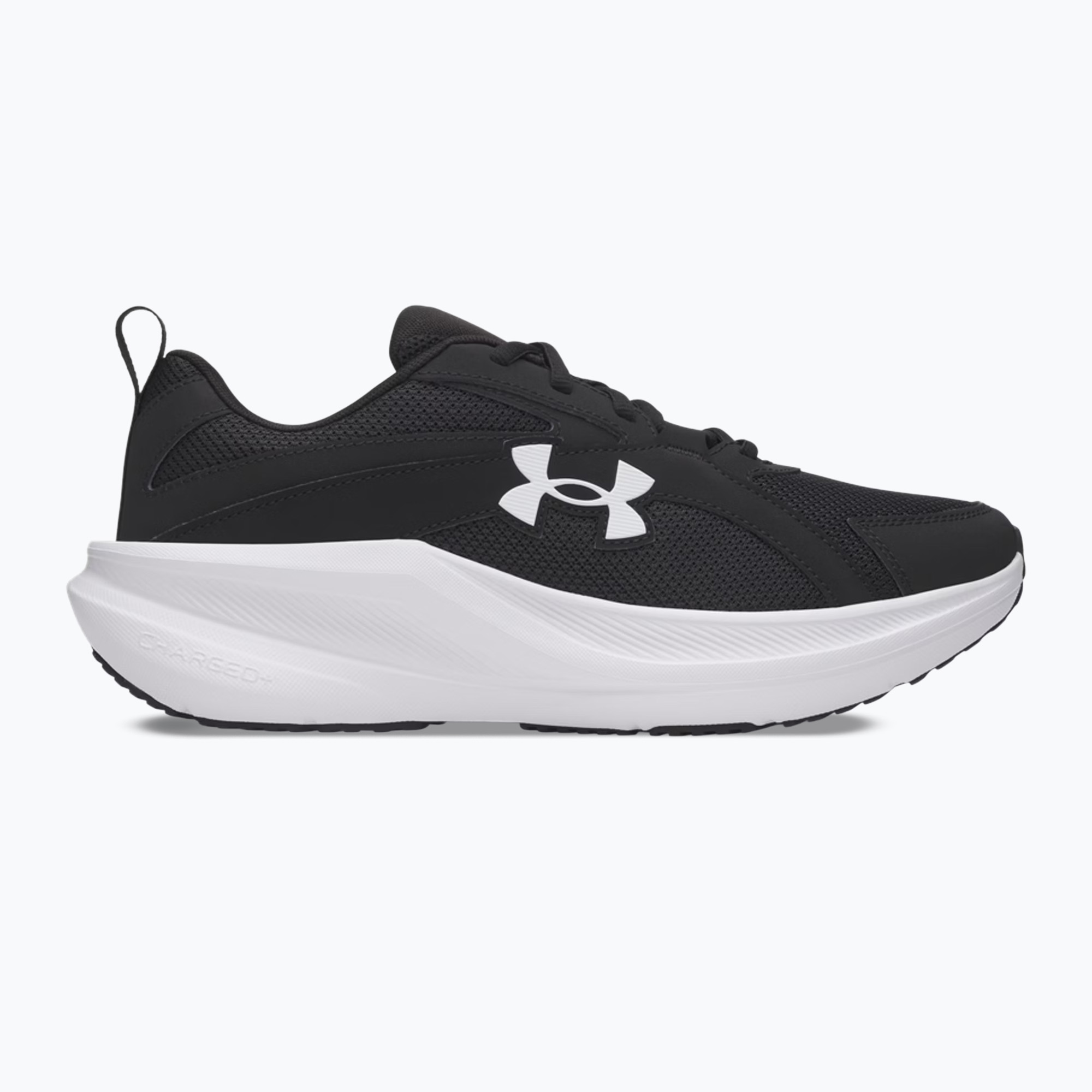 Buty do biegania męskie Under Armour Assert 11 black/black/metallic silver 