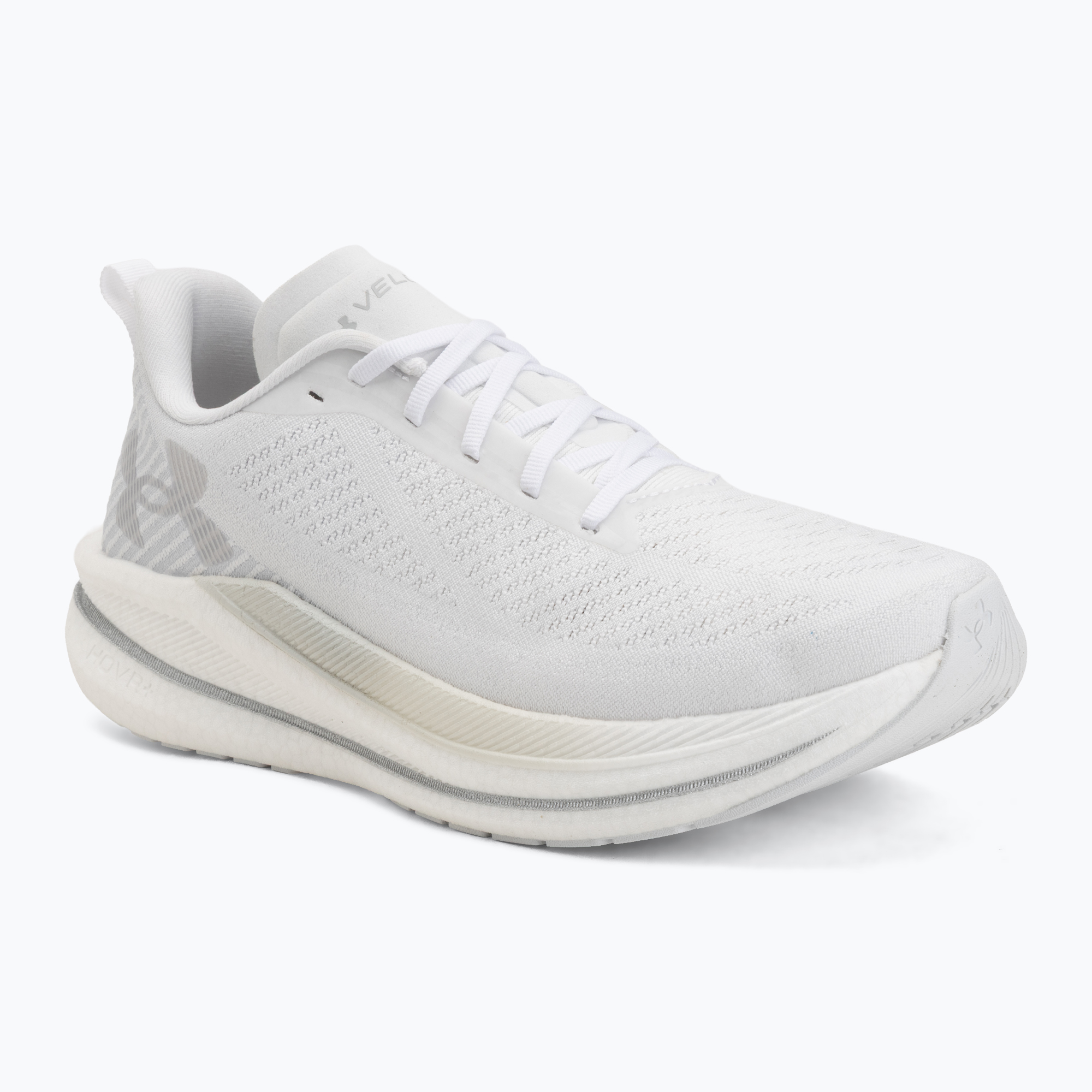 Buty do biegania męskie Under Armour Velociti SPD white/arden green/campus gold 