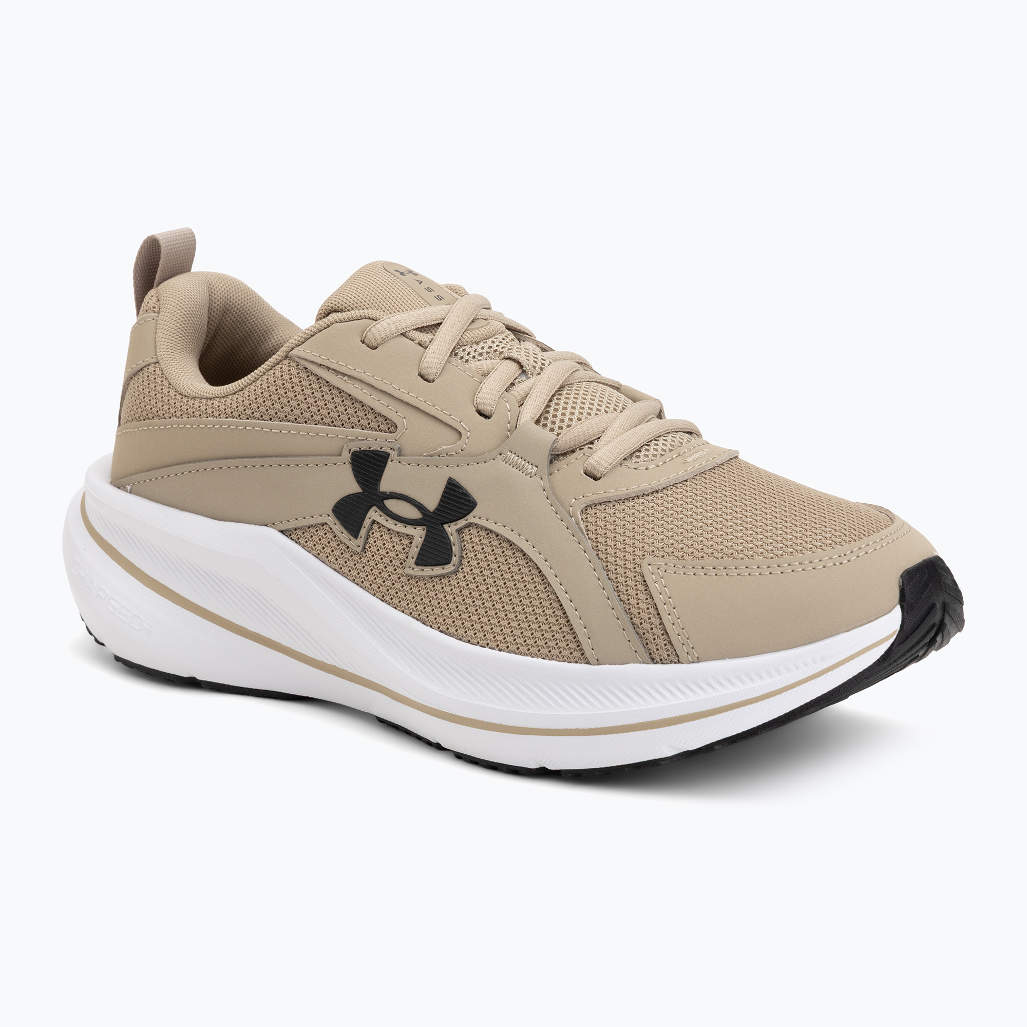 Buty do biegania damskie Under Armour Assert 11 city khaki/summit white/summit white