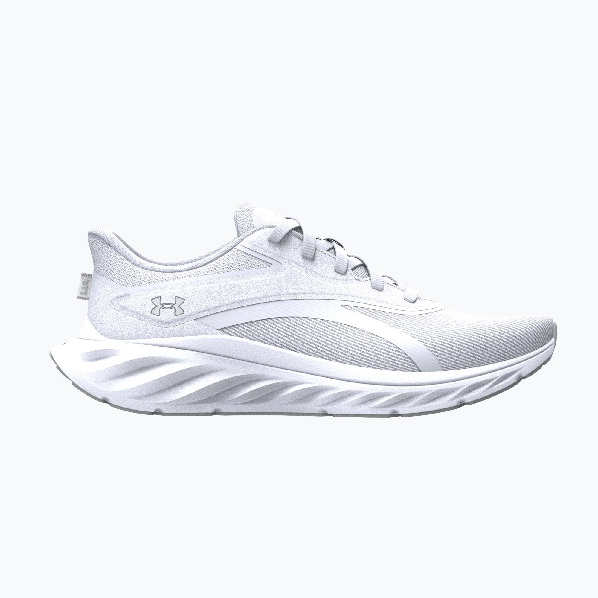 Buty do biegania damskie Under Armour Ascend white/black/distant gray 
