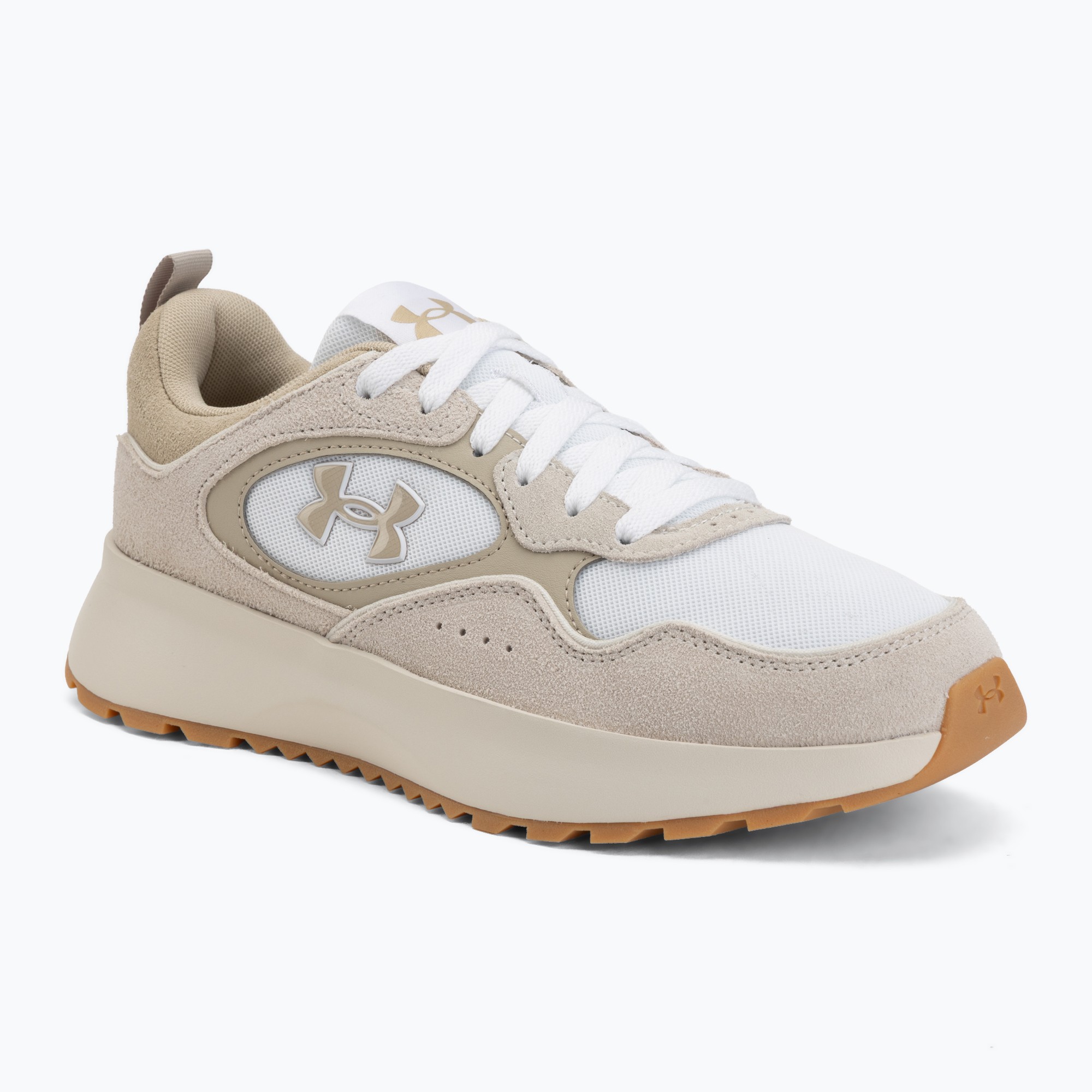 Buty treningowe męskie Under Armour Mirage Sport summit white/white/desert sand 