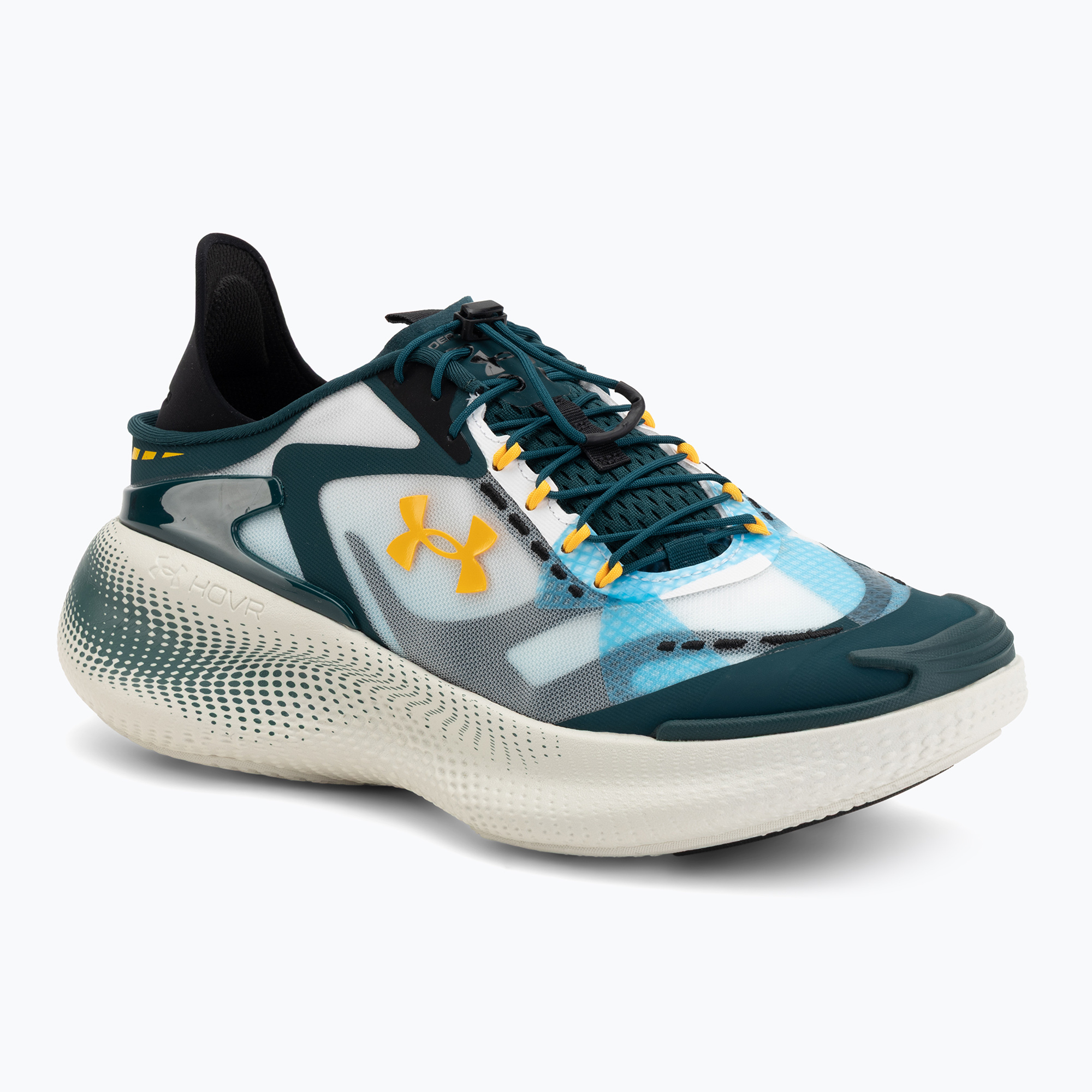Buty treningowe Under Armour Echo white/arden green/campus gold 