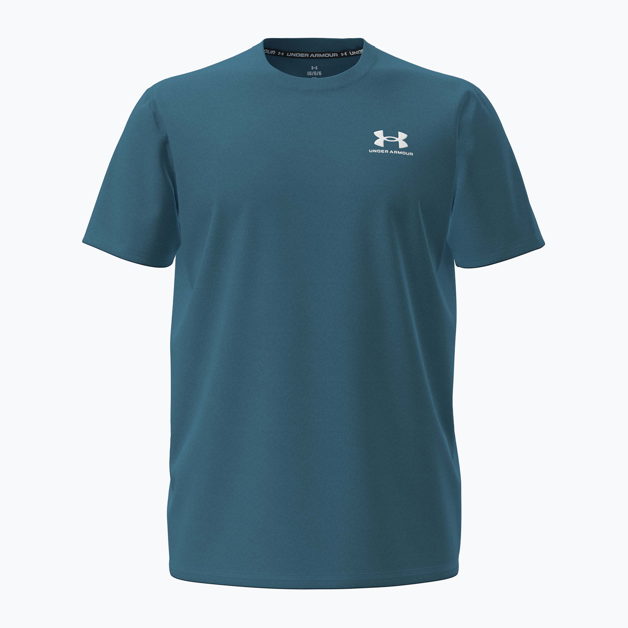Koszulka męska Under Armour Logo Emb Heavyweight boundless blue/white 
