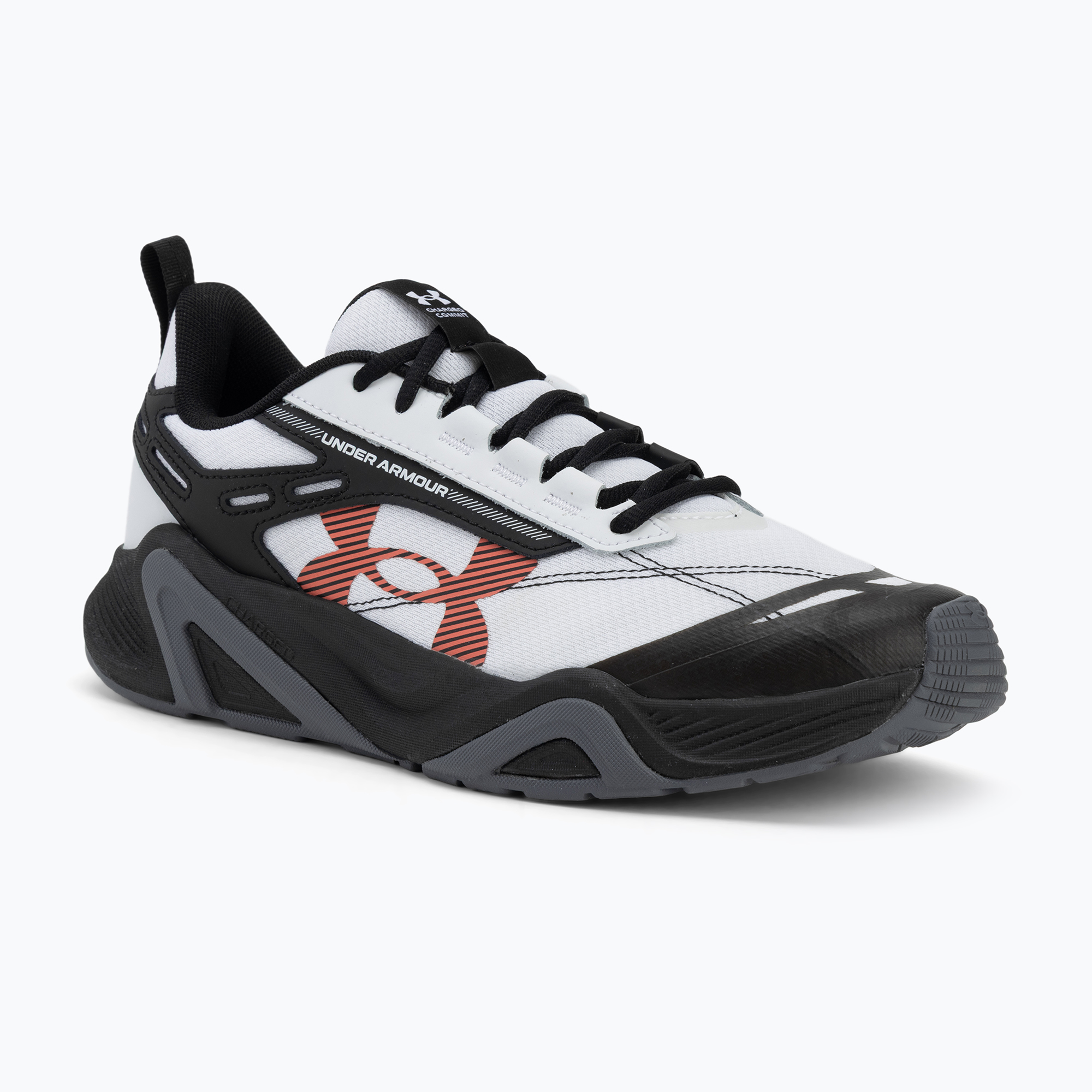 Мъжки обувки за тренировка Under Armour Charged Commit TR 5 white/black/venom red