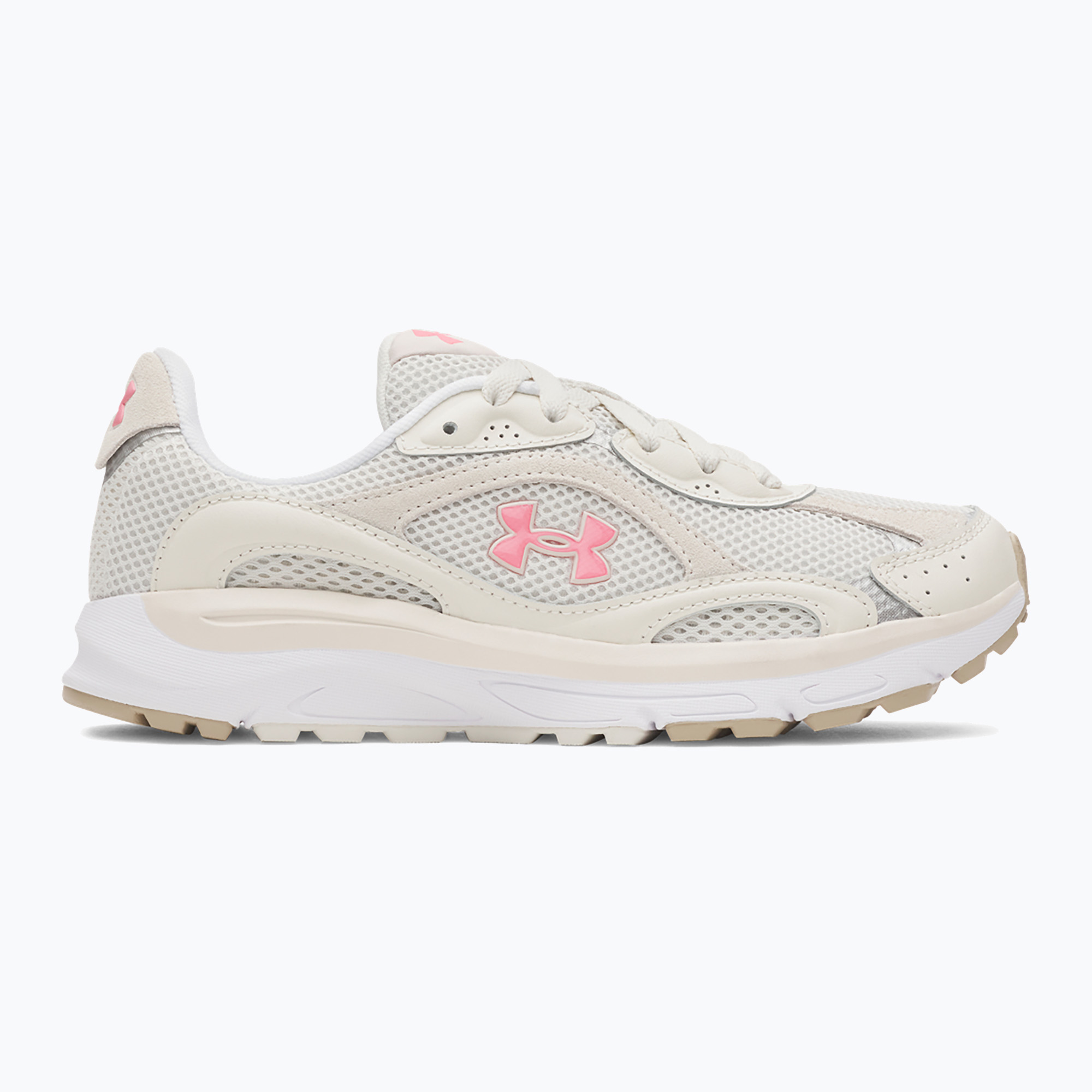 Buty treningowe damskie Under Armour Tech Runner summit white/summit white/bittersweet pink