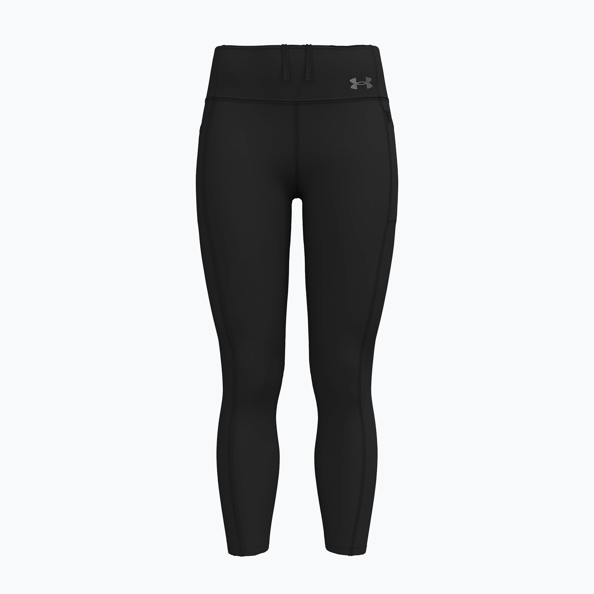 Legginsy do biegania damskie Under Armour Velociti Ankle black/black/metallic silver 