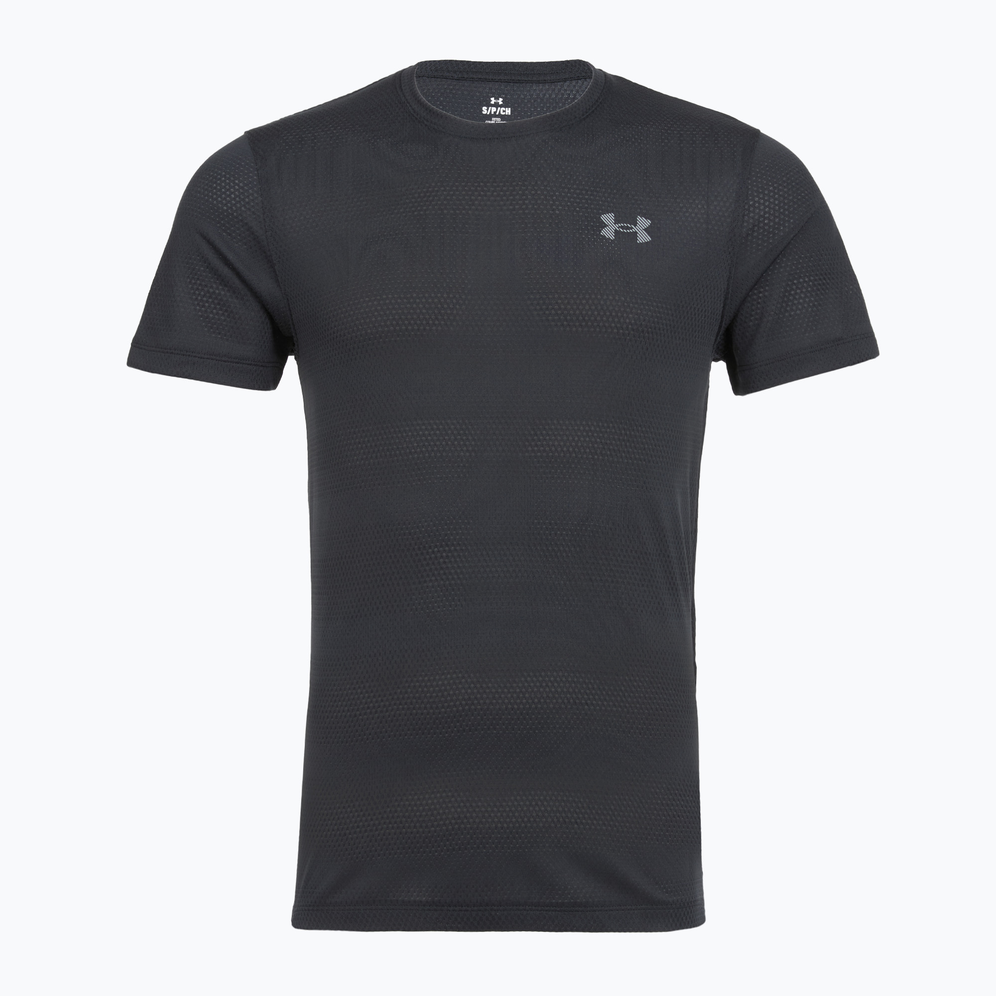 Мъжка тениска за бягане Under Armour Velociti black/black/metallic silver