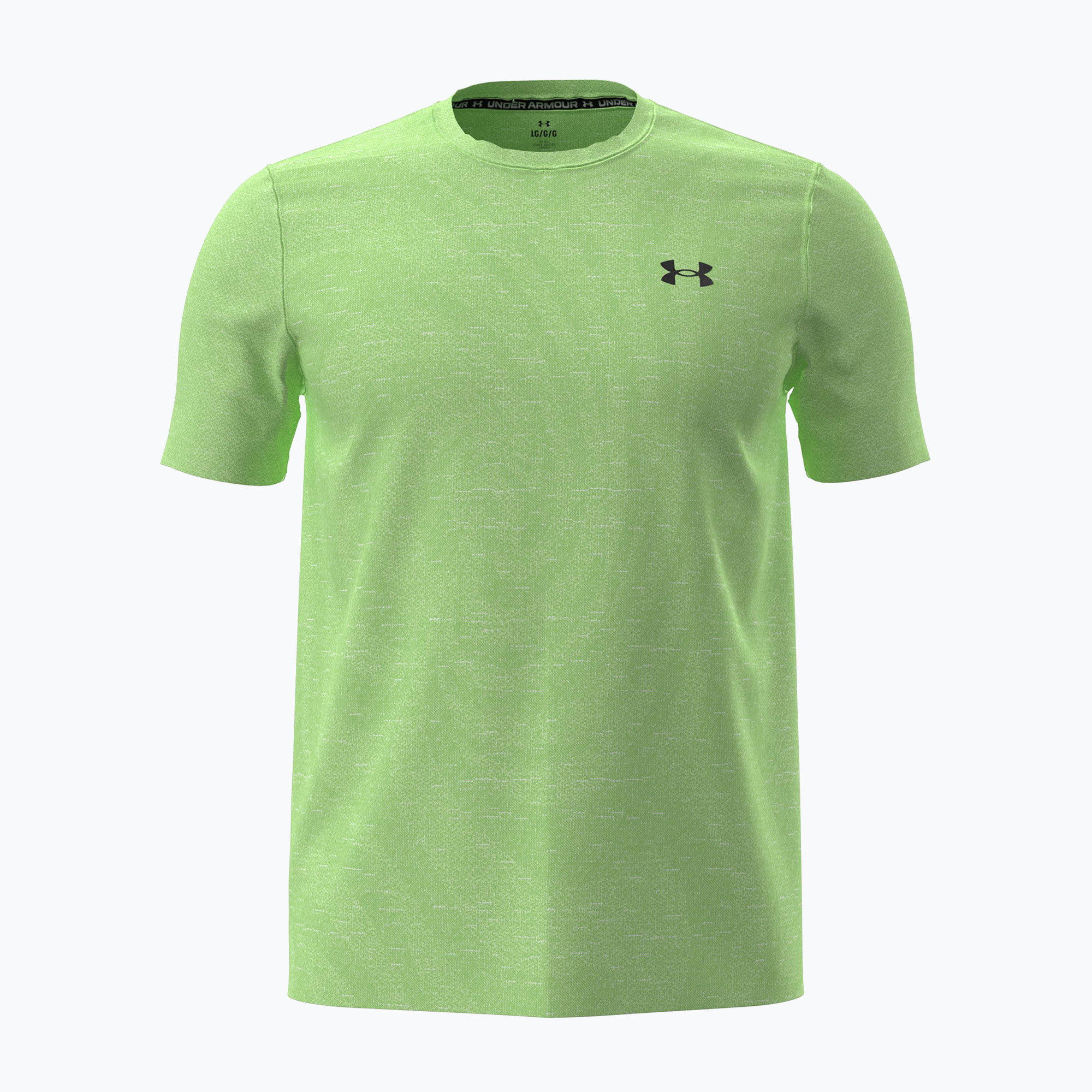 Мъжка тениска за тренировка Under Armour Vanish Seamless Novelty lumos lime/black