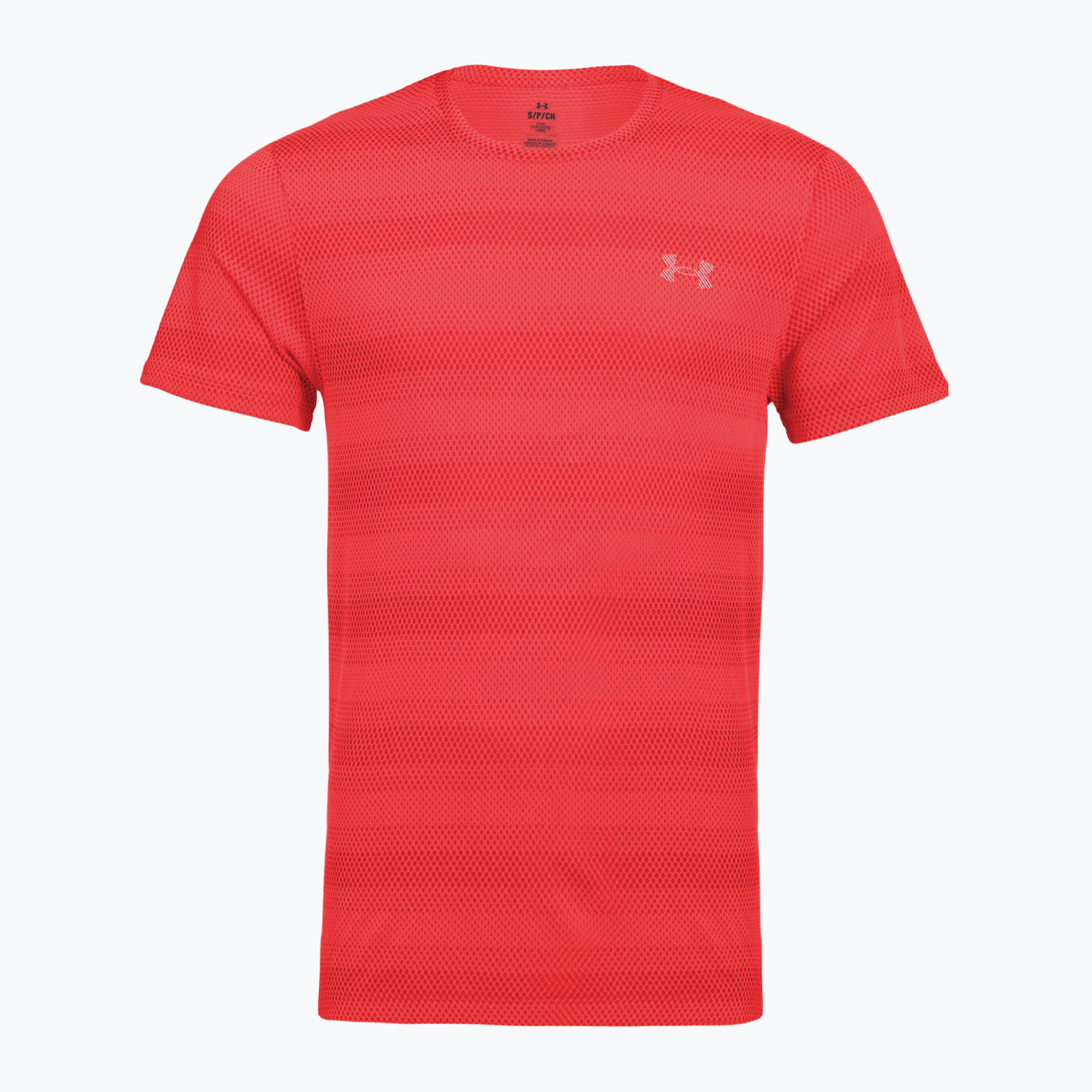 Мъжка тениска за бягане Under Armour Velociti lumos lime/mod grey