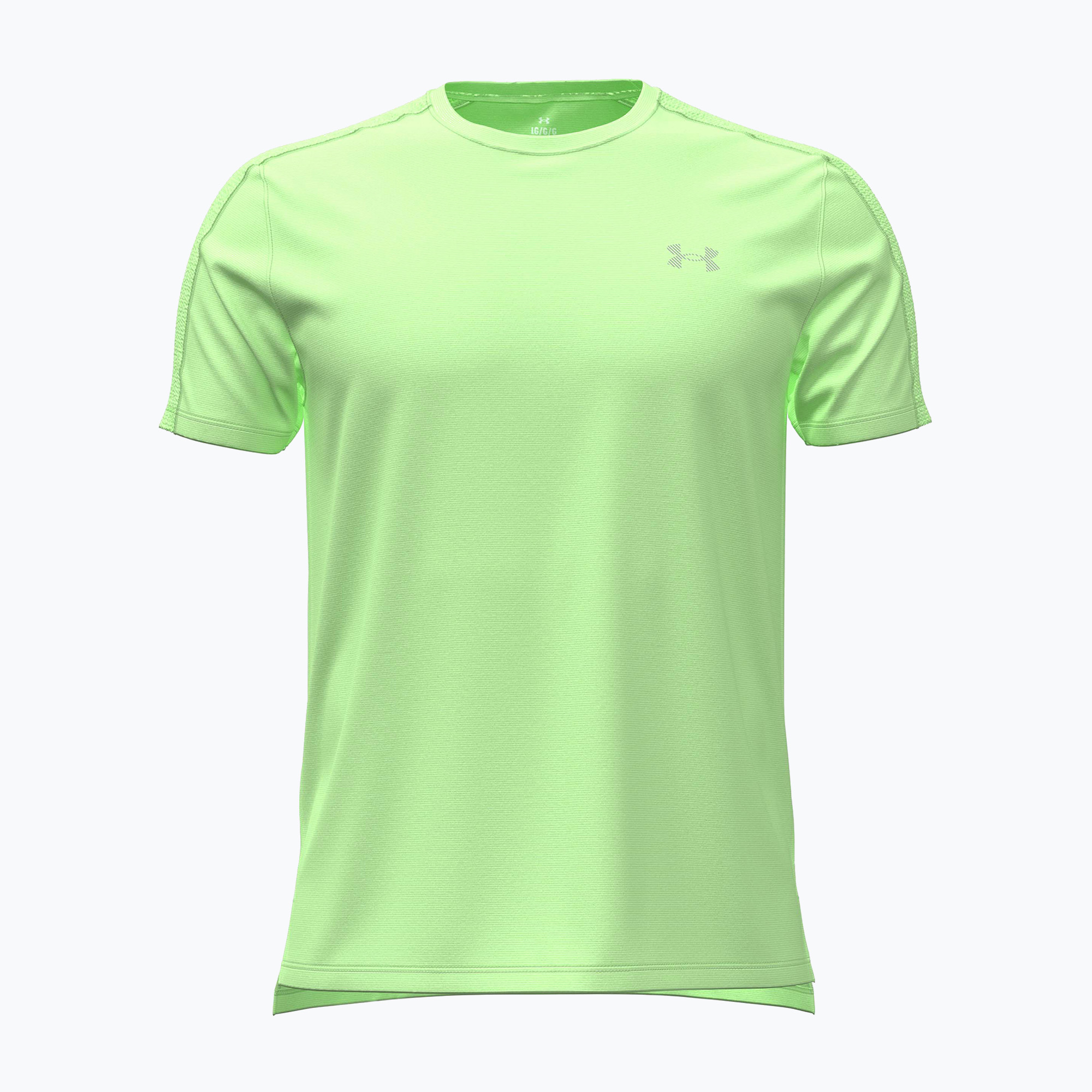 Koszulka do biegania męska Under Armour Velociti Reflect lumos lime/white 