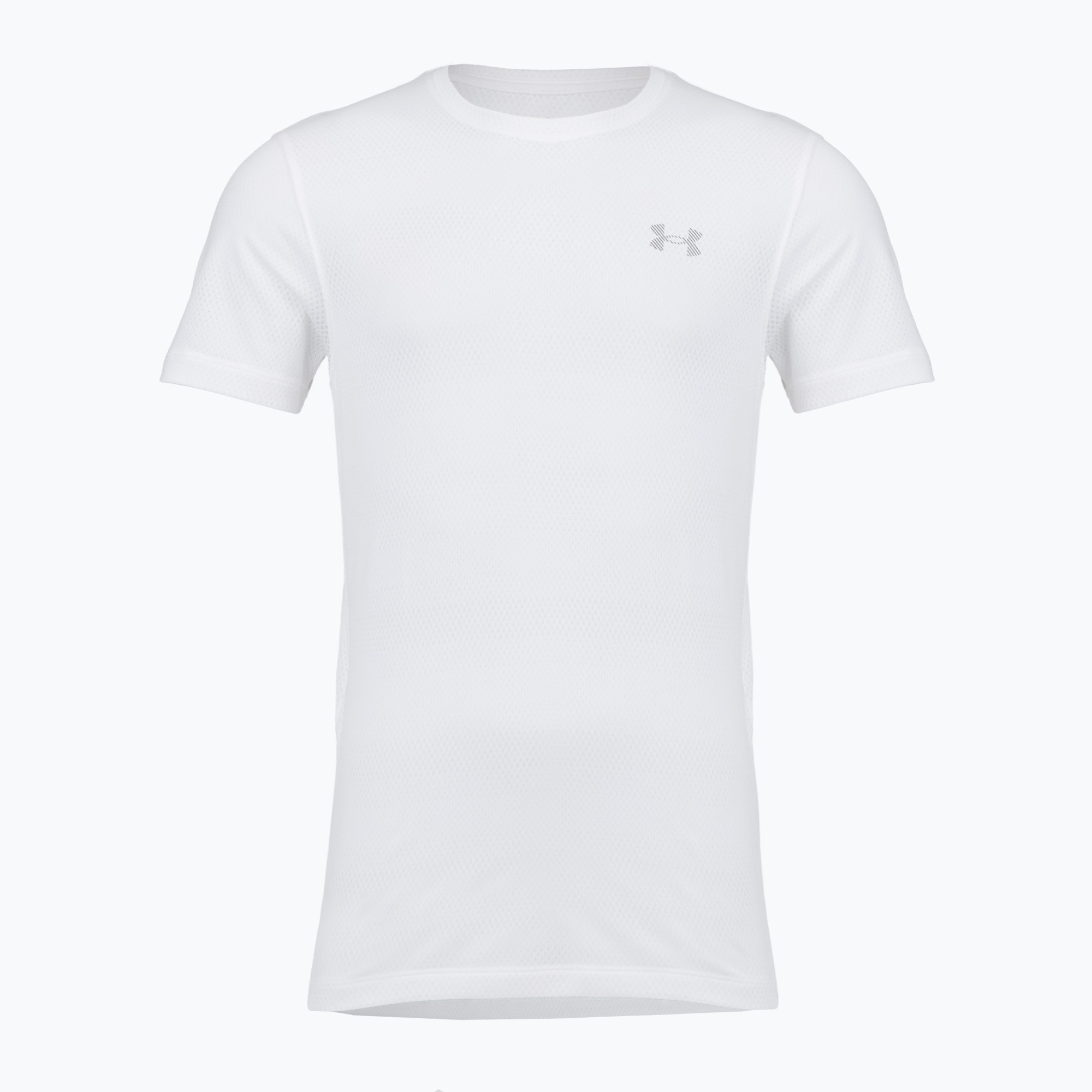 Koszulka do biegania męska Under Armour Velociti white/black/distant gray 
