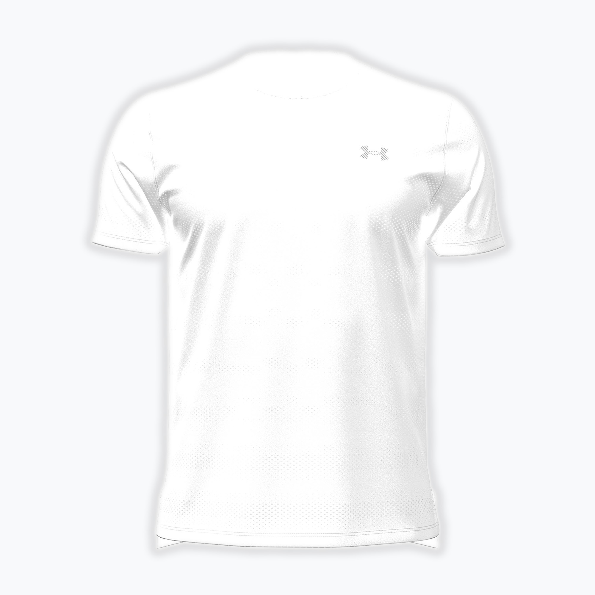 Мъжка тениска за бягане Under Armour Velociti white/black/distant grey