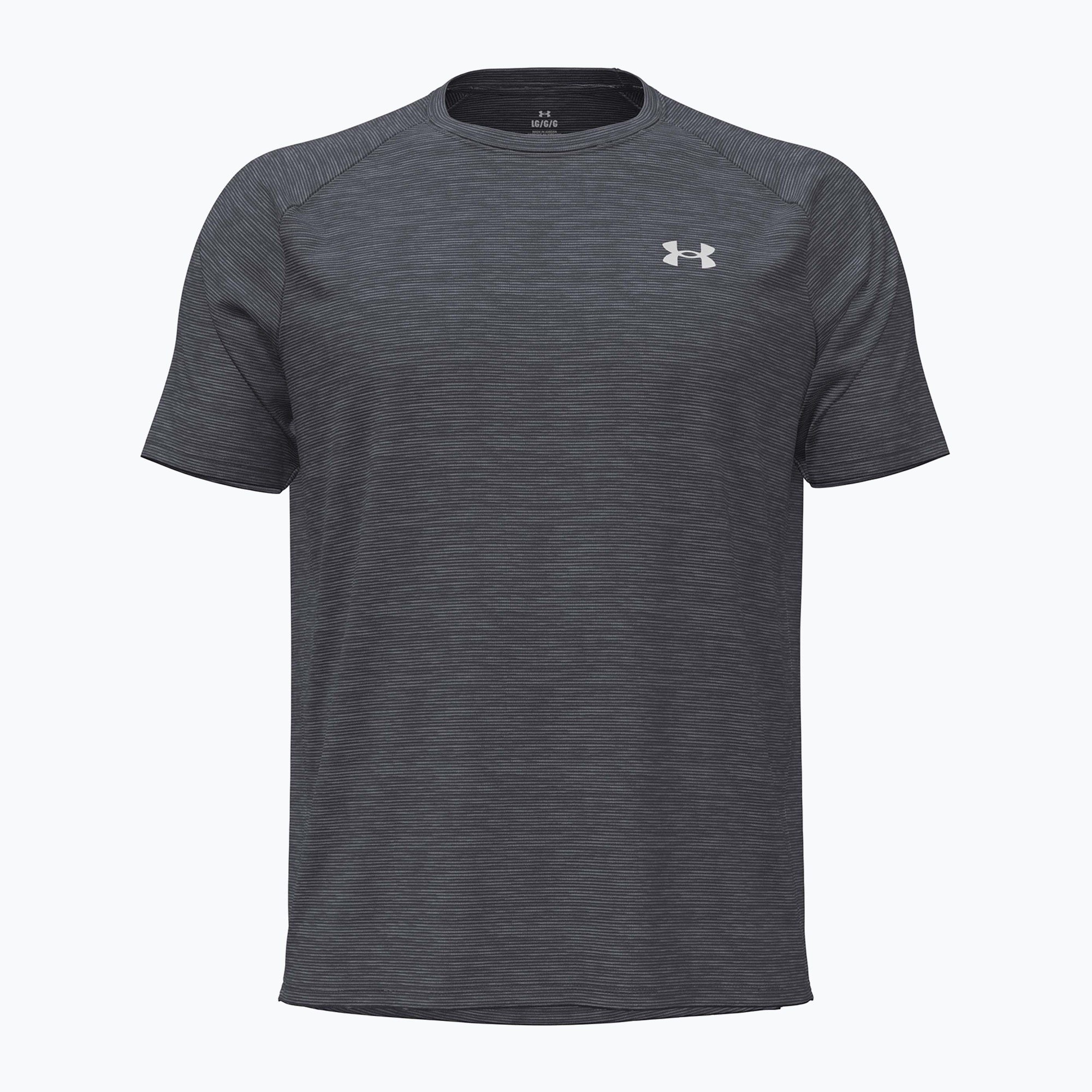 Мъжка тениска за тренировка Under Armour Tech Textured castlerock/white