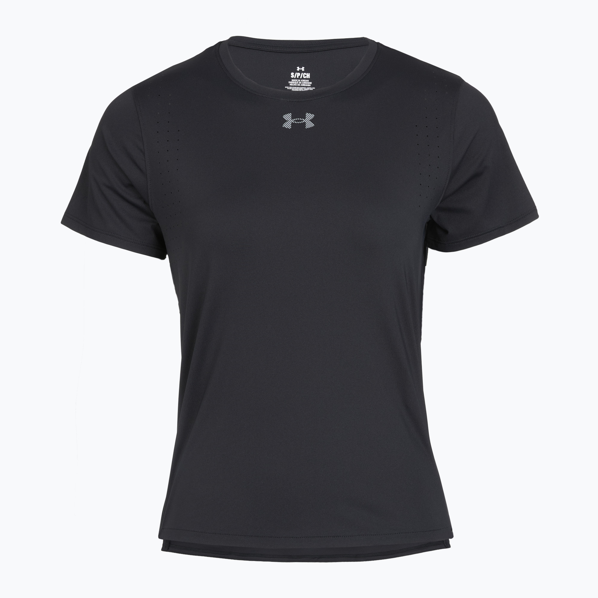 Дамска тениска за бягане Under Armour Velociti Pro black/black/metallic silver