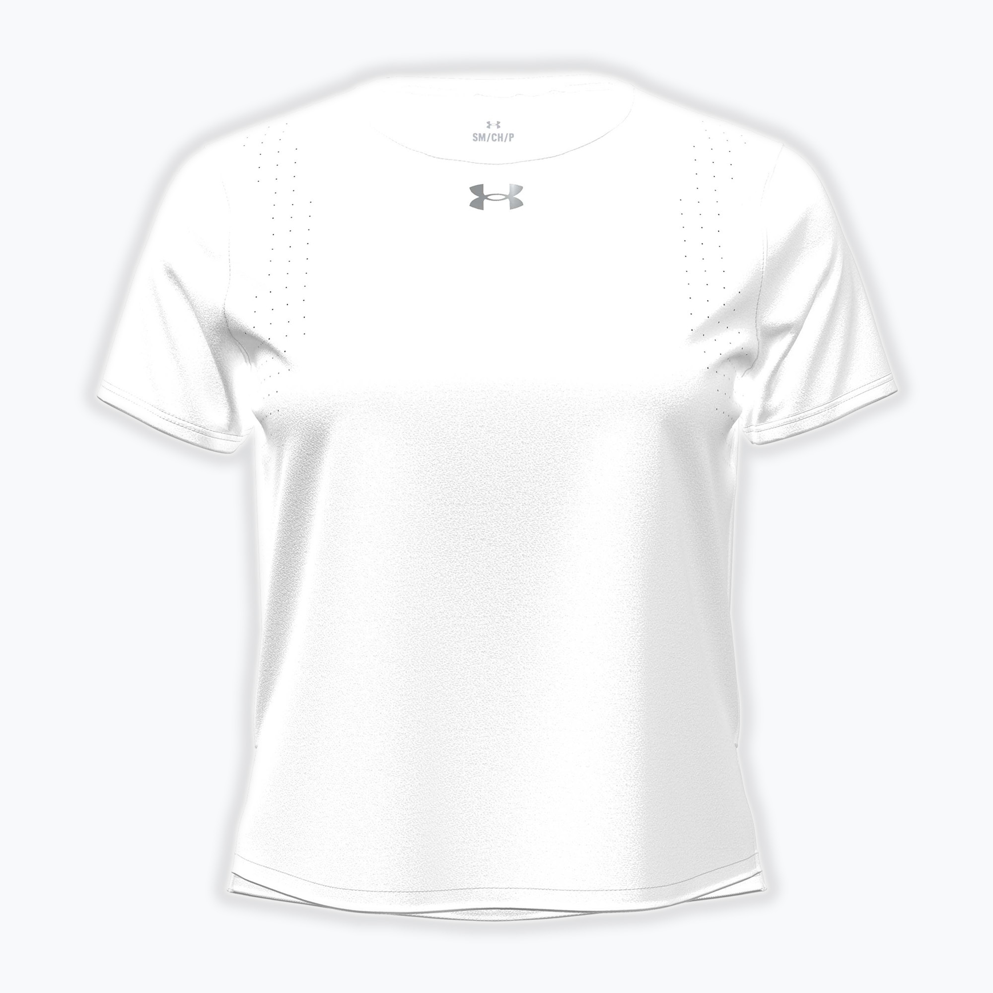 Дамска тениска за бягане Under Armour Velociti Pro white/white/black