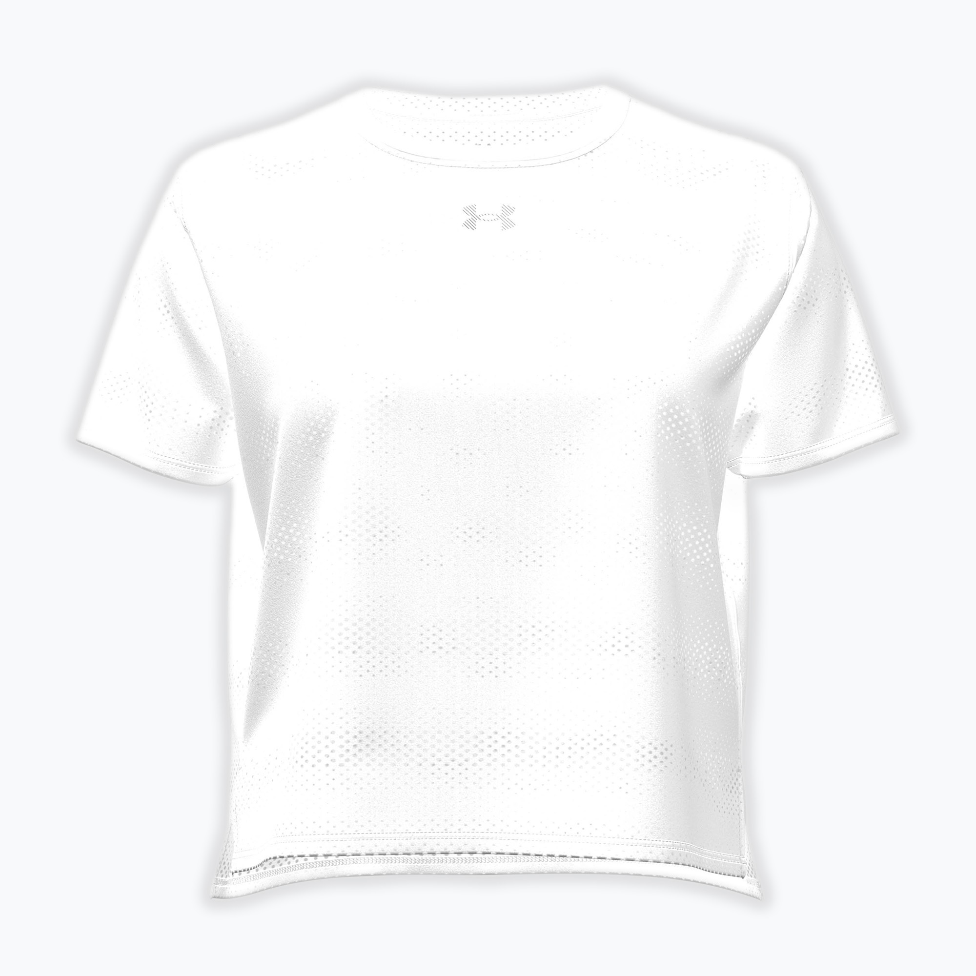 Дамска тениска за бягане Under Armour Velociti white/white/black