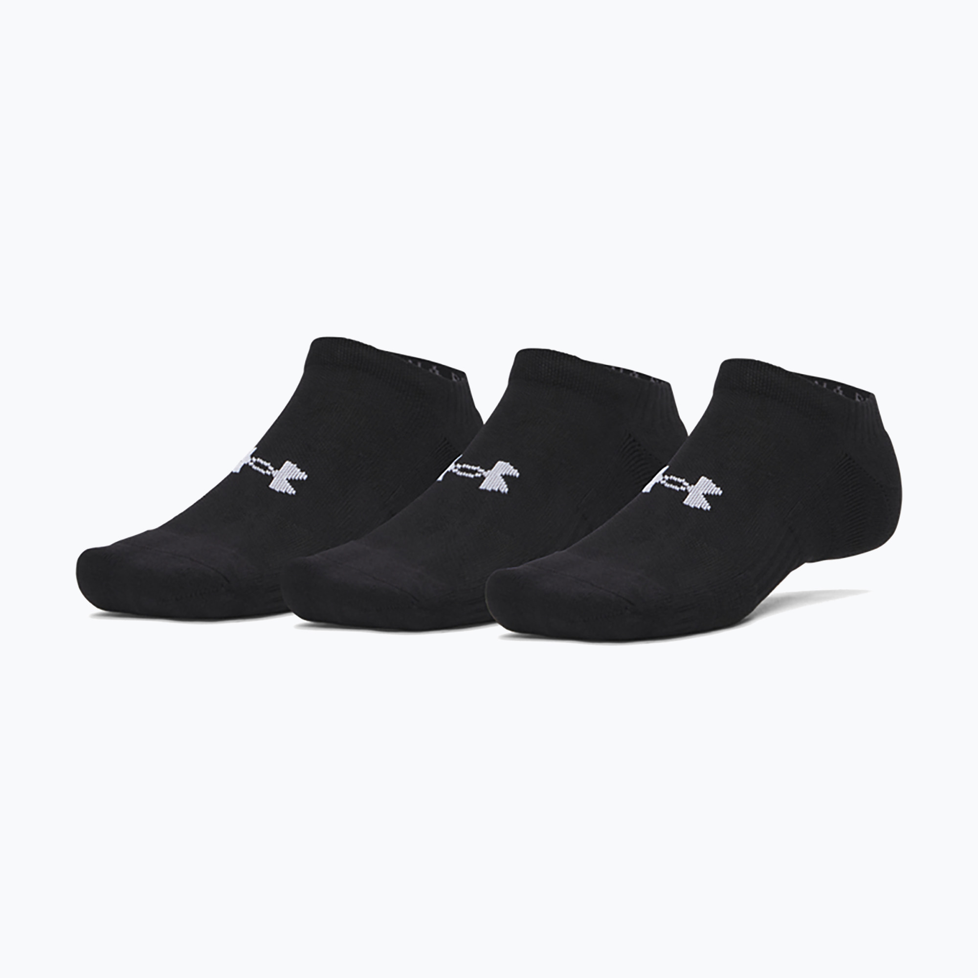 Férfi zokni Under Armour Performance Cotton NS 3 pairs ultimate black/ultimate black/white (Performance Cotton NS 6009683-008)