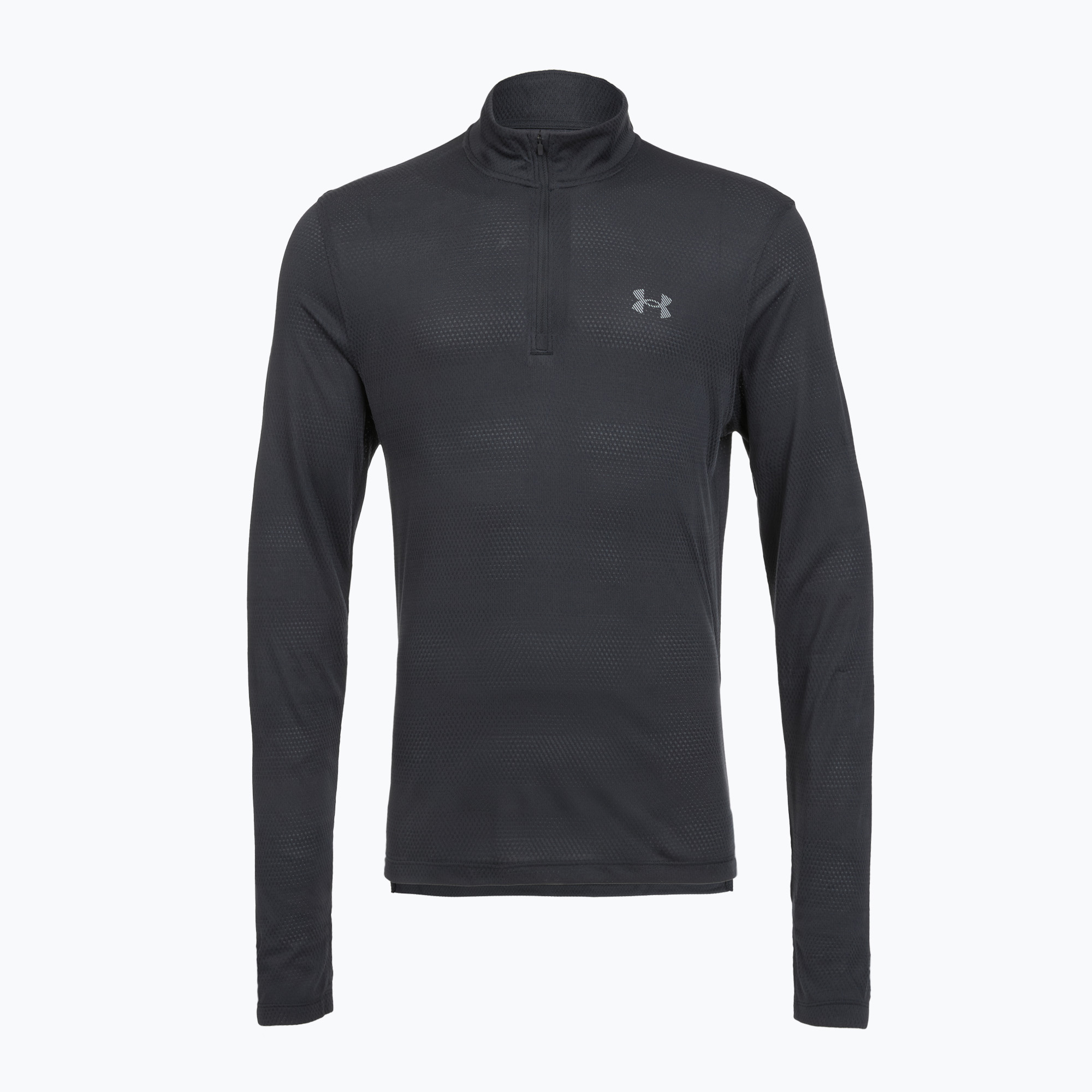 Bluză de alergare pentru bărbați Under Armour Velociti 1/4 Zip black/black/metallic silver