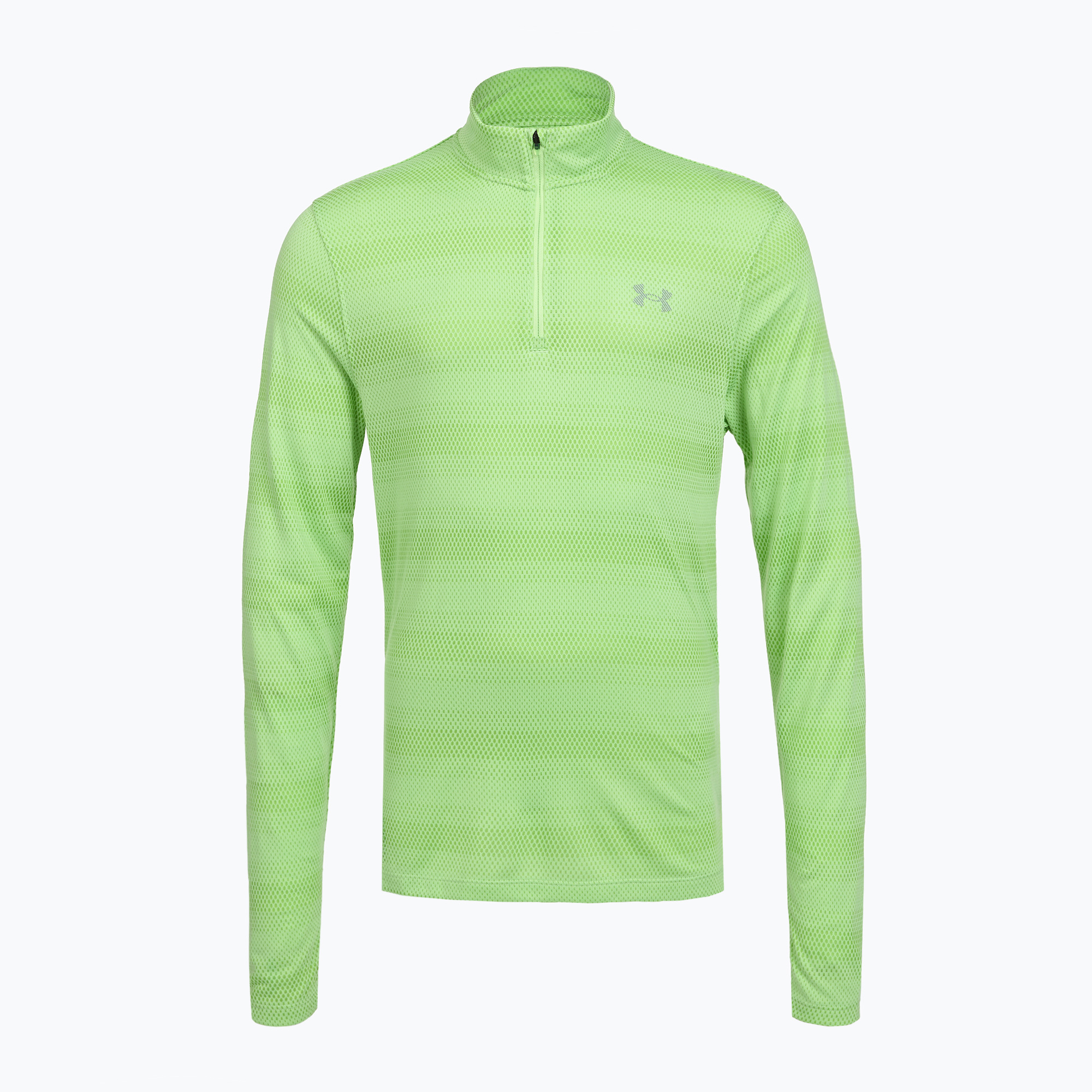 Мъжки суитшърт за бягане Under Armour Velociti 1/4 Zip lumos lime/white