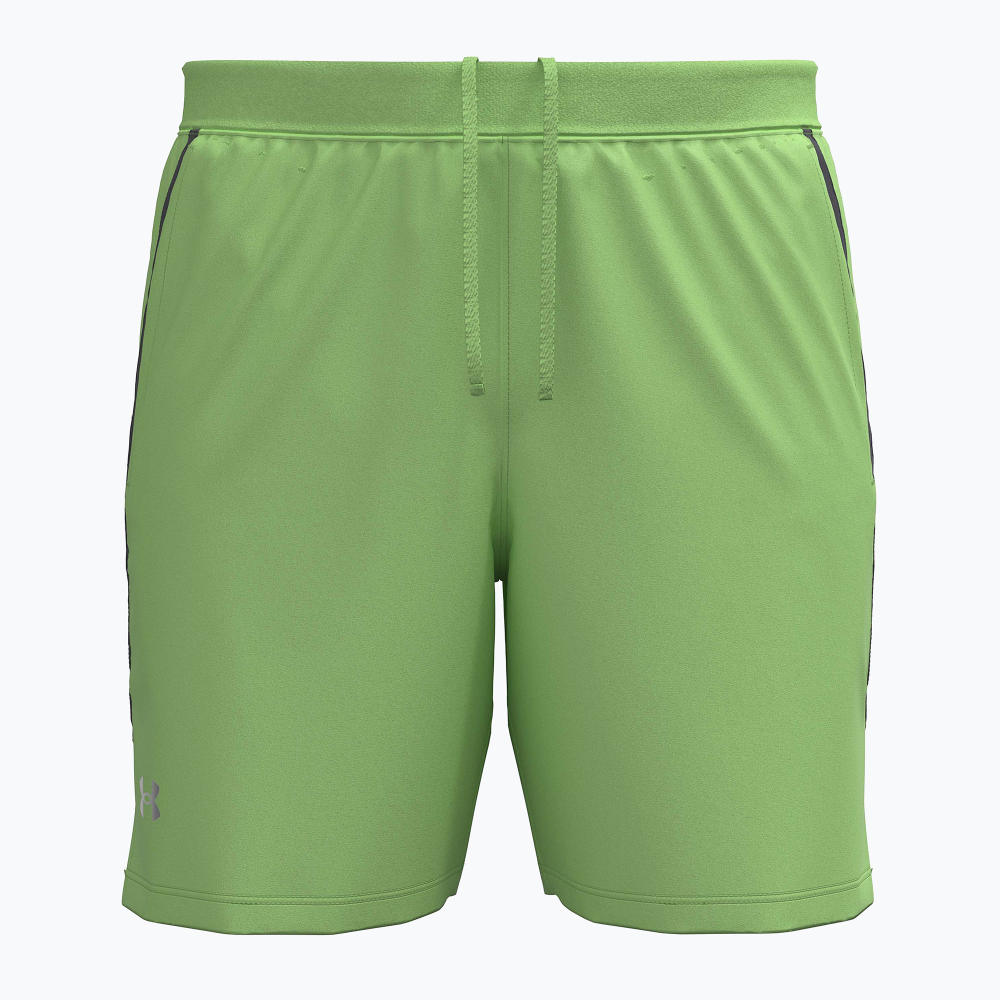 Мъжки шорти за бягане Under Armour Launch 7“ lumos lime/white