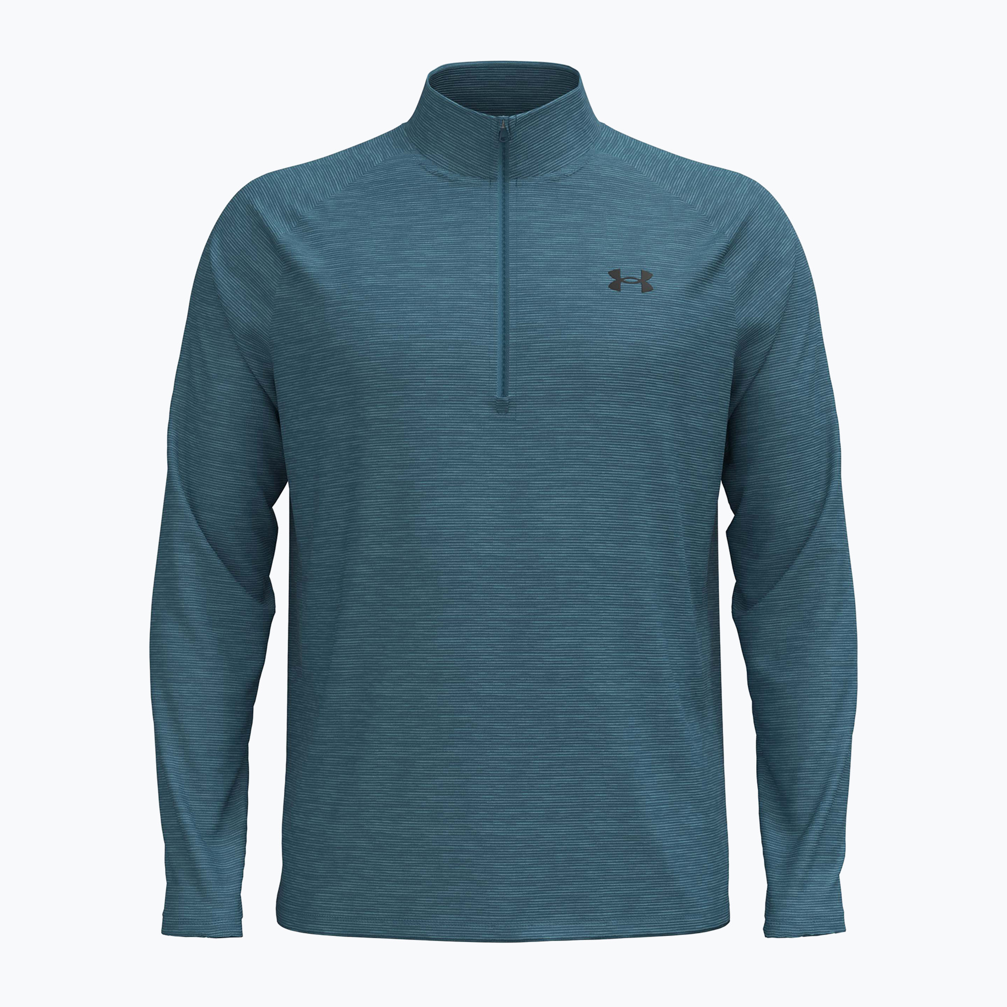 Мъжка блуза с дълъг ръкав Under Armour Tech Textured 1/2 Zip boundless blue/black