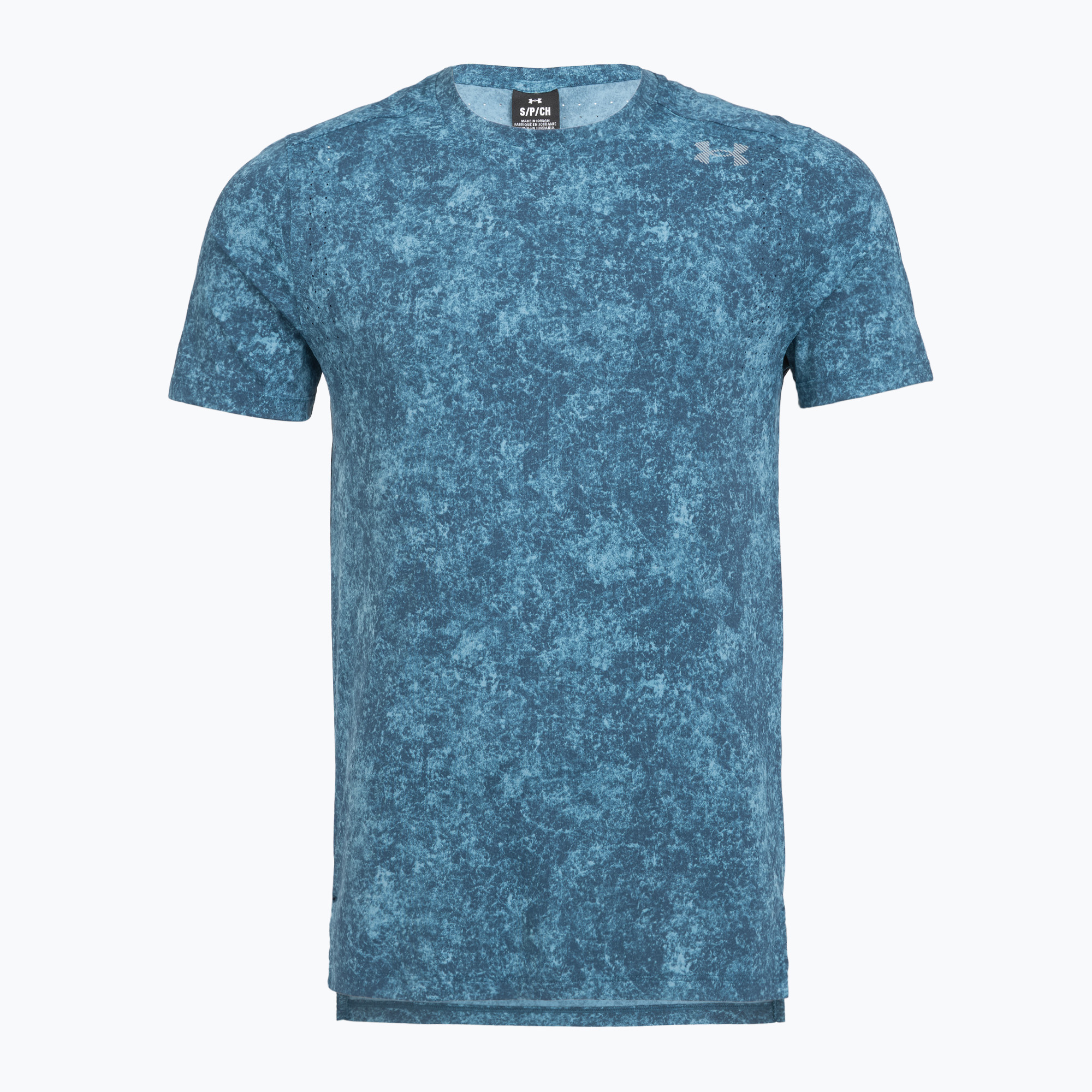 Мъжка тениска за бягане Under Armour Velociti Pro Print wham blue/boundless blue/black