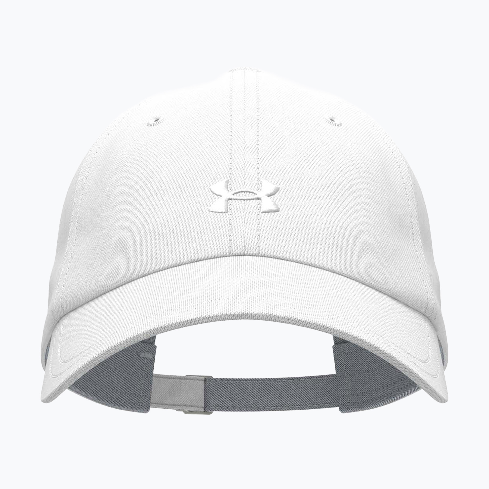 Дамска шапка с козирка Under Armour Blitzing Low Adj white/white