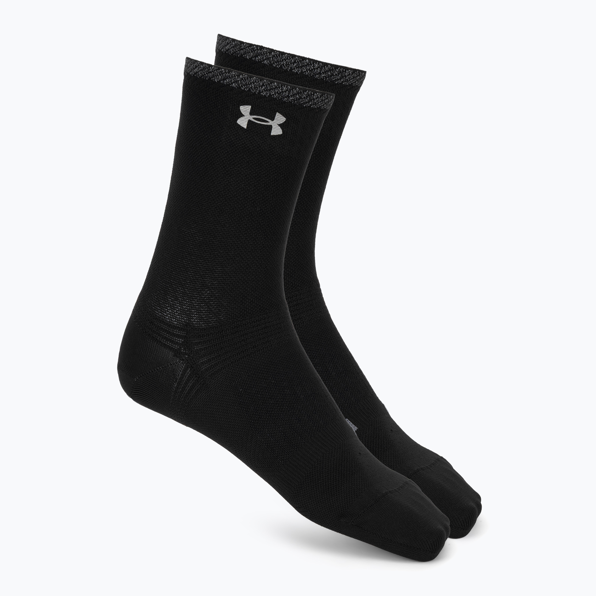 Чорапи Under Armour Velociti Lite Crew ultimate black/ultimate black/ultimate black