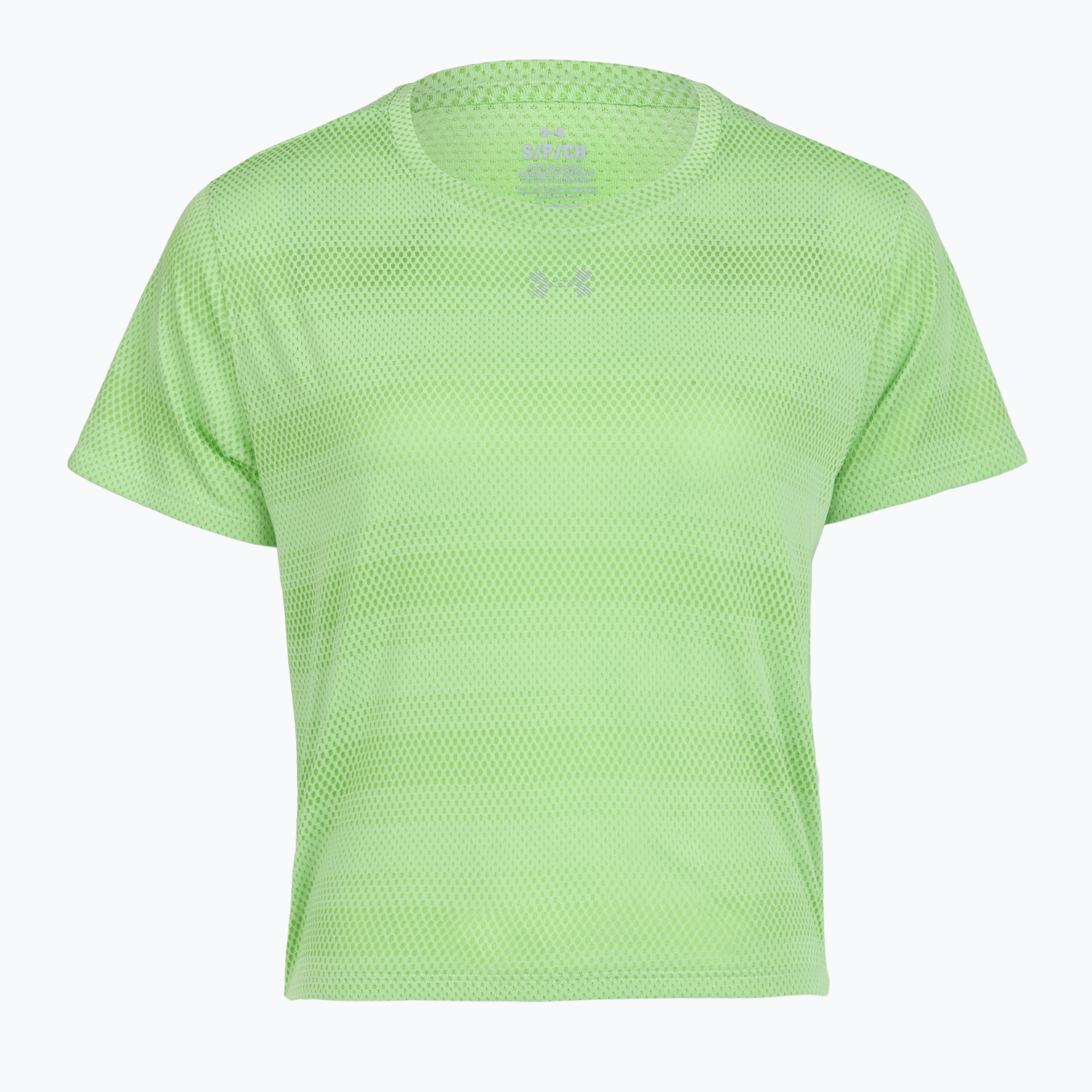 Дамска тениска за бягане Under Armour Velociti lumos lime/white