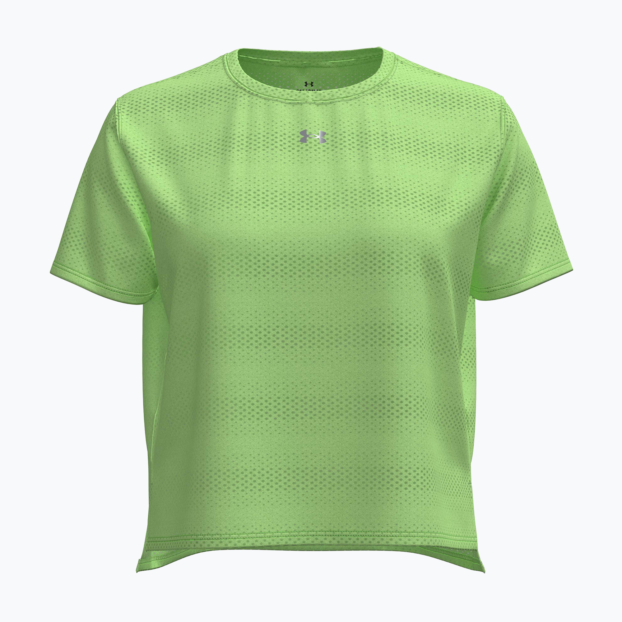 Дамска тениска за бягане Under Armour Velociti lumos lime/white