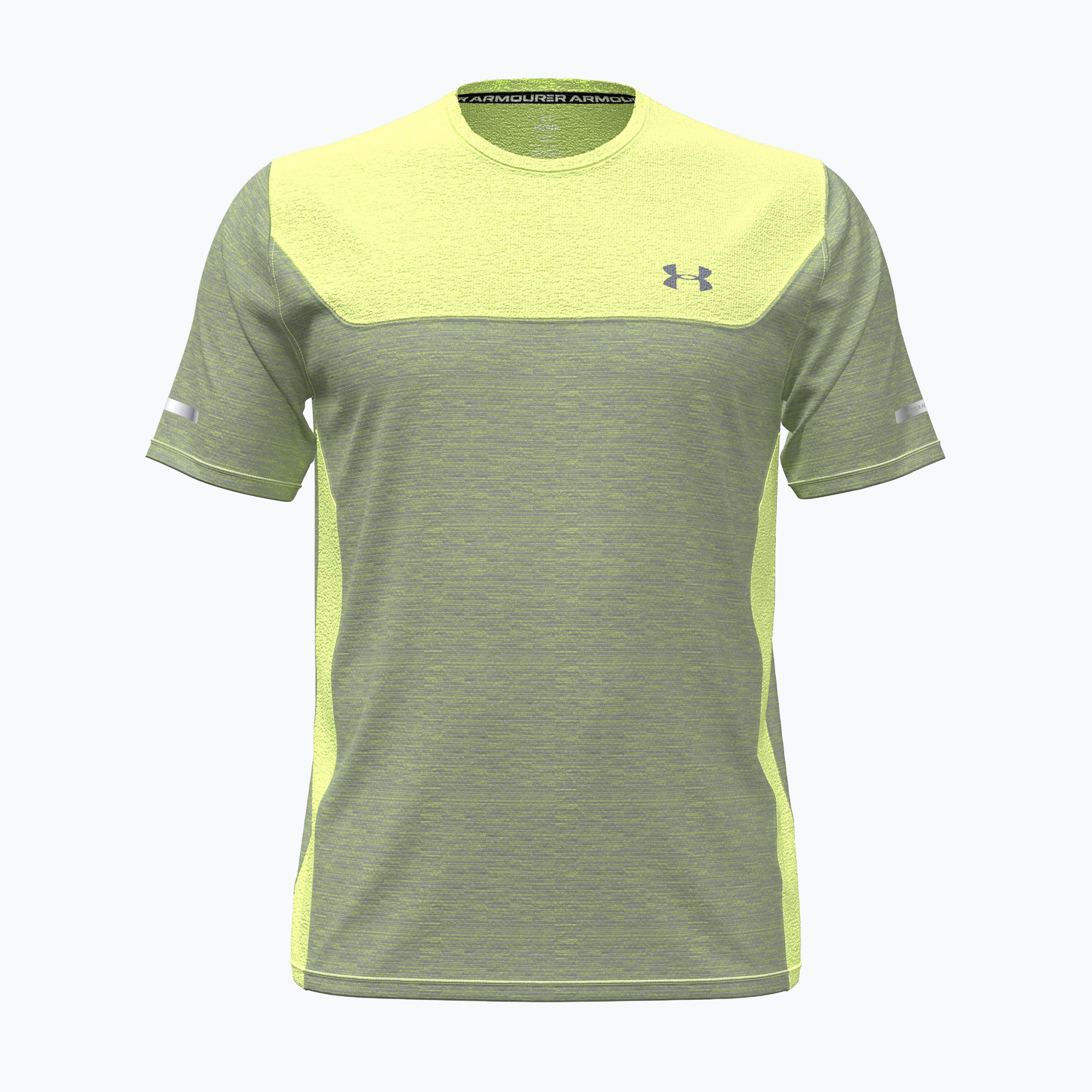 Мъжка тениска за тренировка Under Armour Tech Utility fade green/steel
