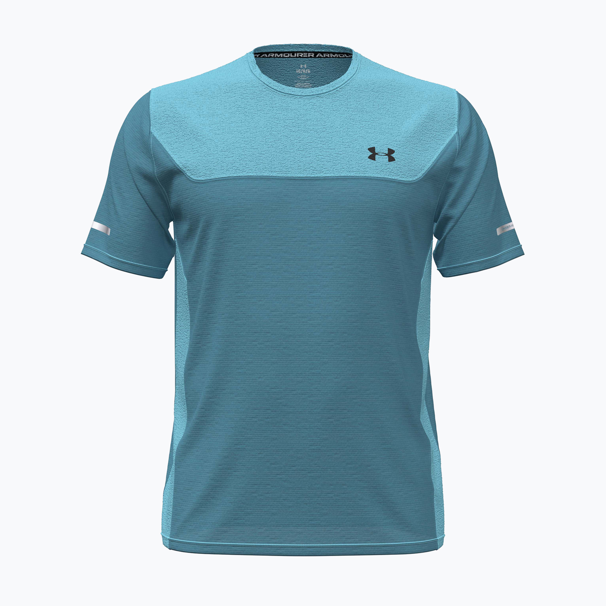 Tricou de antrenament pentru bărbați Under Armour Tech Utility blue haze/black