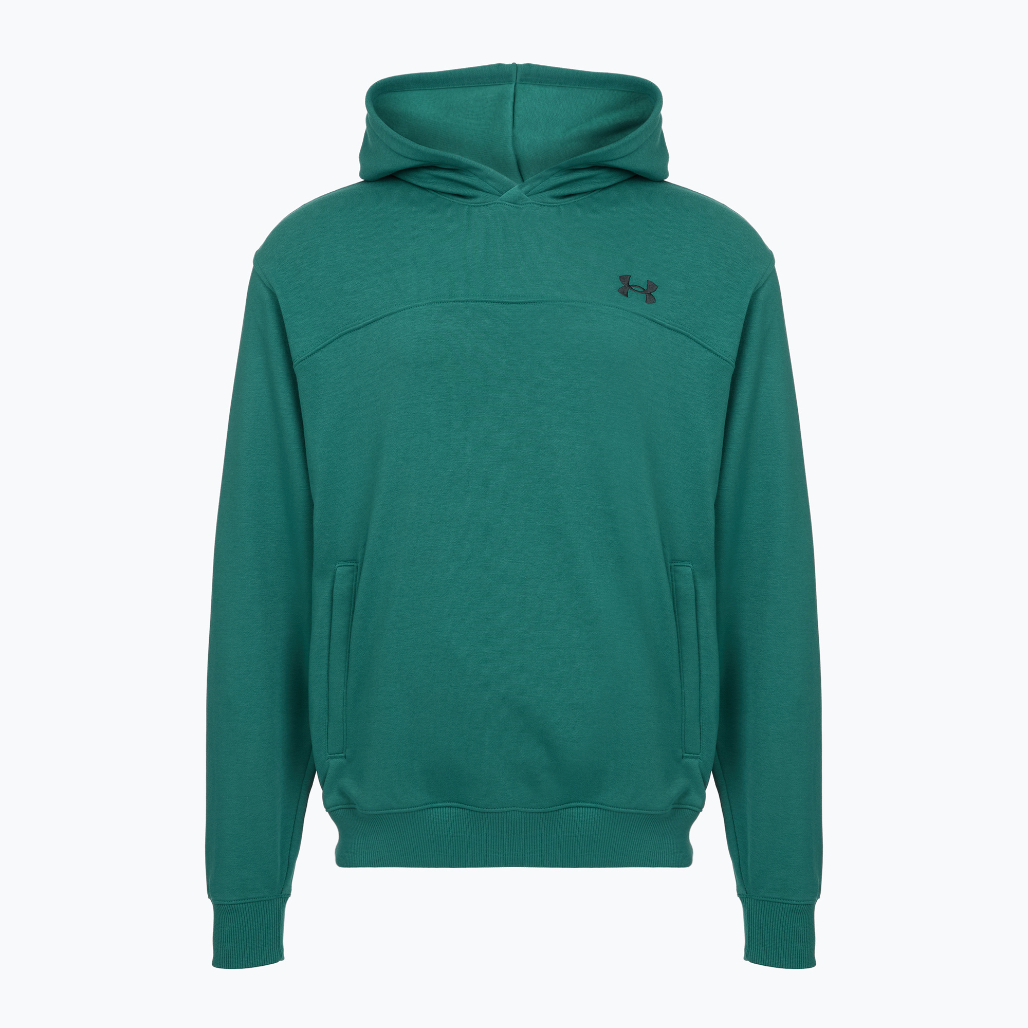 Мъжки суитшърт Under Armour Rival LW Hoodie rack green/black