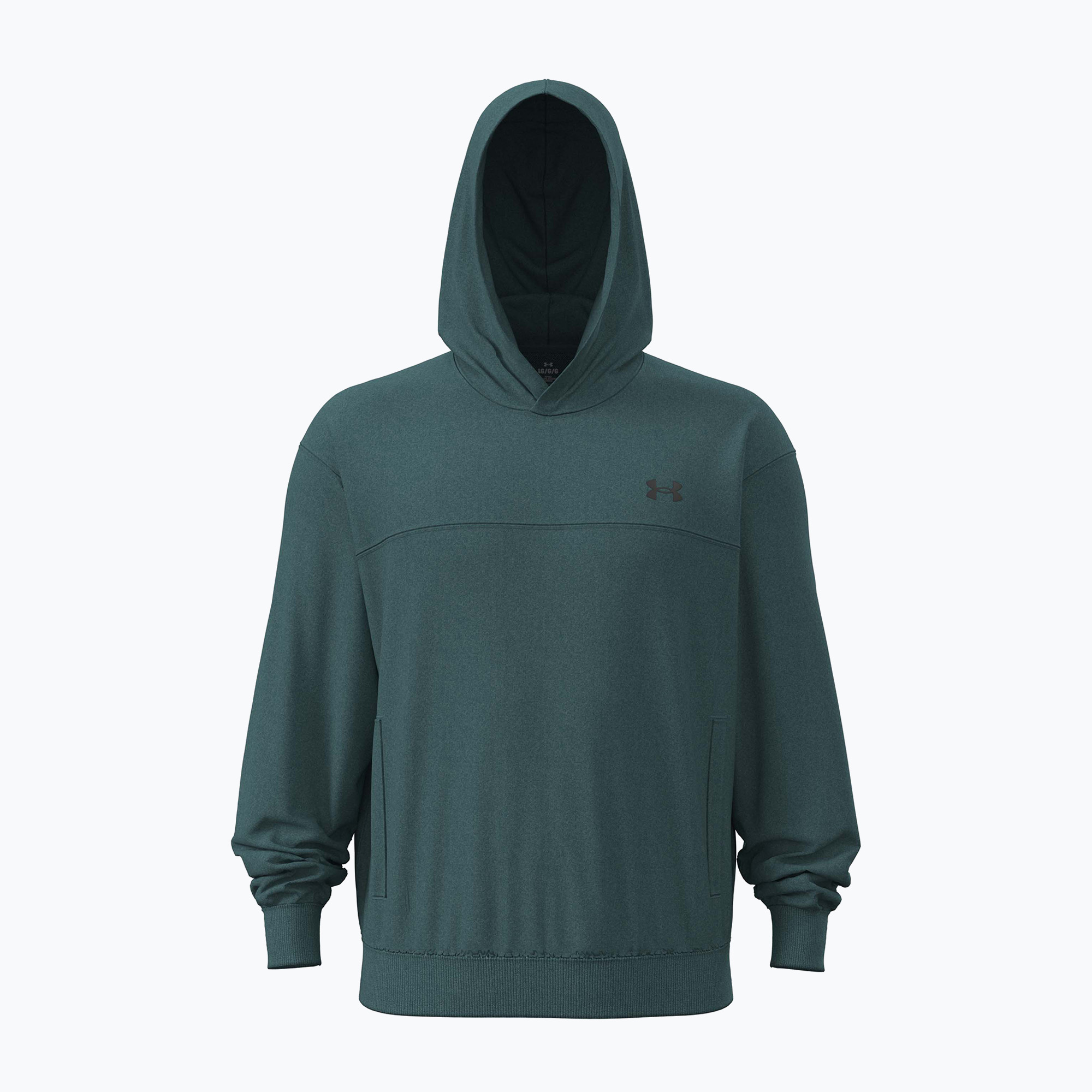 Мъжки суитшърт Under Armour Rival LW Hoodie rack green/black
