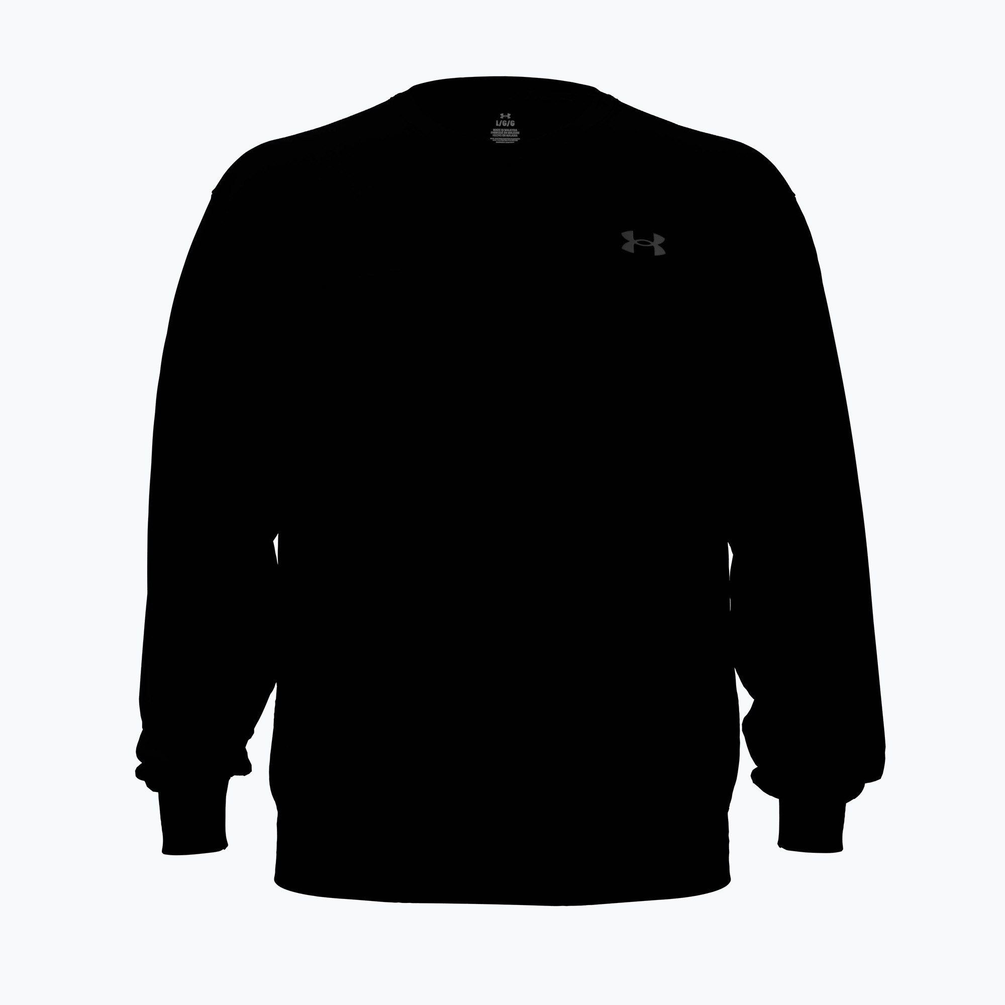 Bluza męska Under Armour Rival LW Crew black/black 
