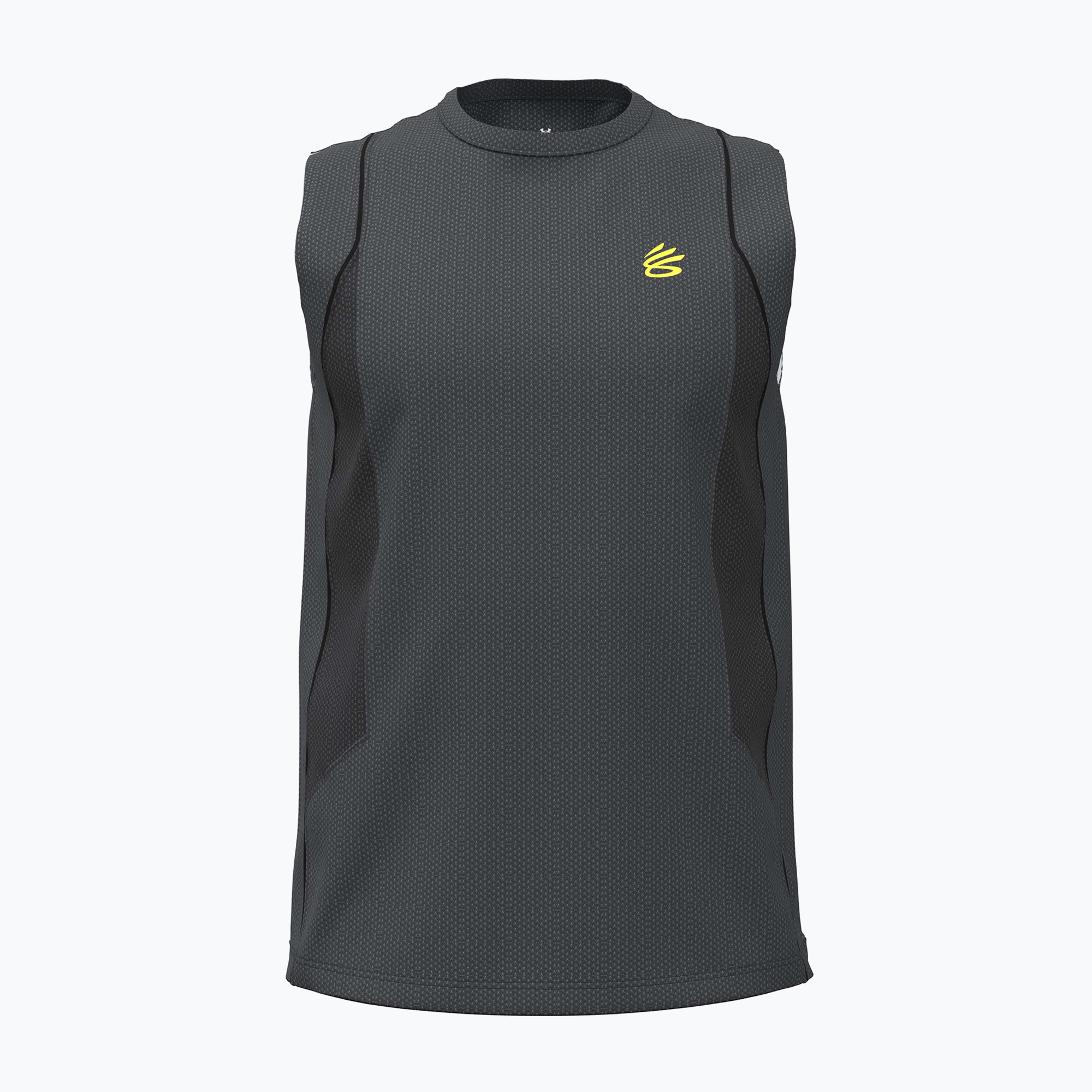 Мъжка баскетболна тениска Under Armour Curry Training Tank lumin yellow