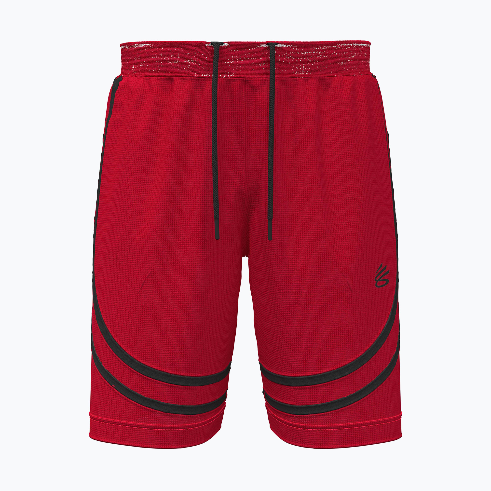 Spodenki koszykarskie męskie Under Armour Curry Signature red/black 