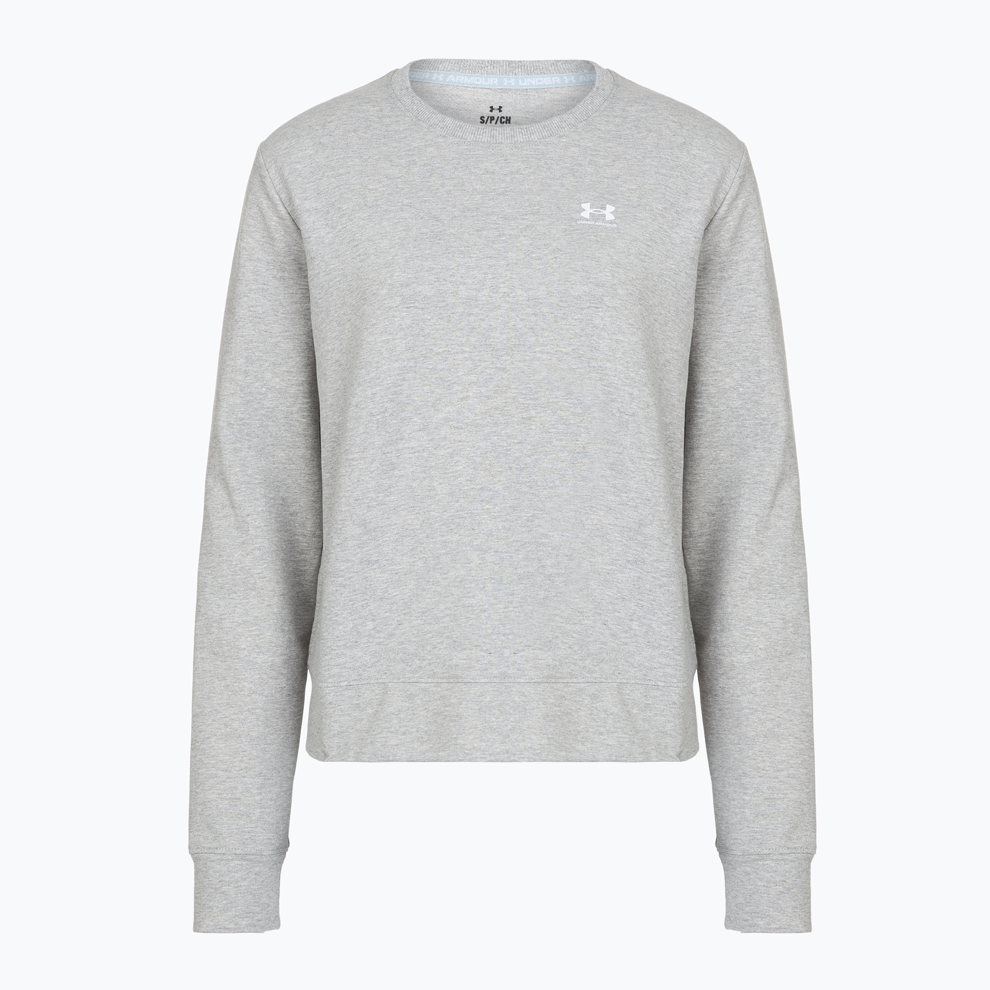 Bluza damska Under Armour Sport Terry Crew mod gray light heather/white 