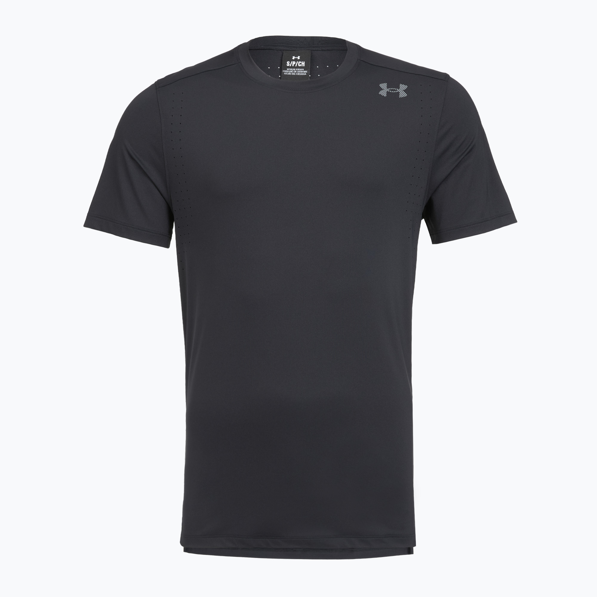 Мъжка тениска за бягане Under Armour Velociti Pro black/black/metallic silver